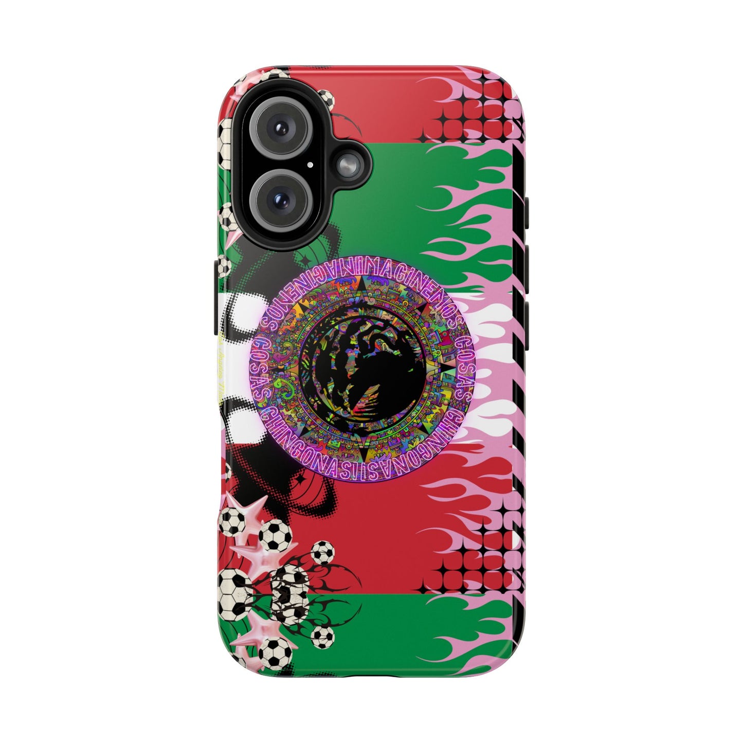 Los Angelez Made x Mexican Flag Tough Phone Case