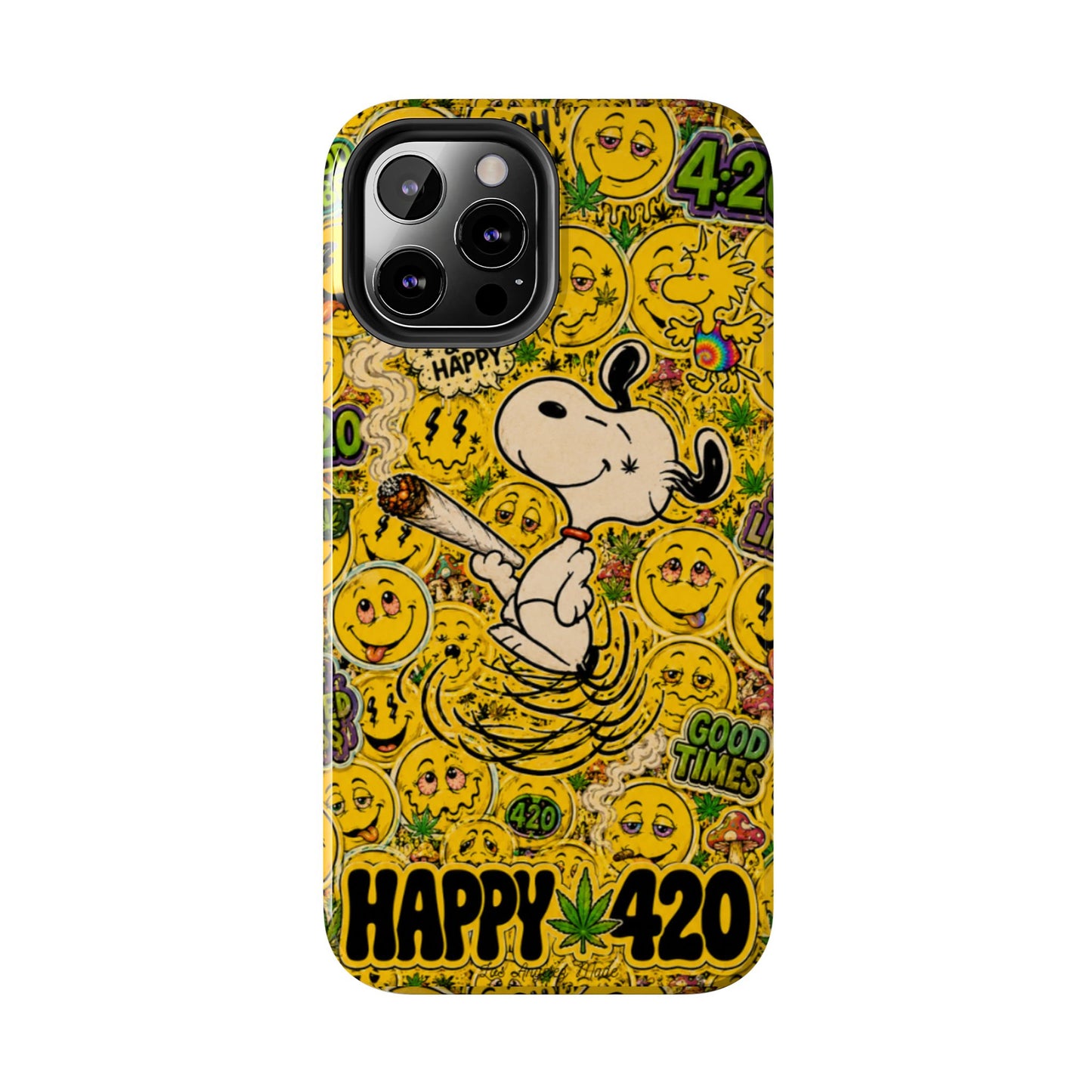 Los Angelez Made x 420 Happy Snoopy Tough Phone Case