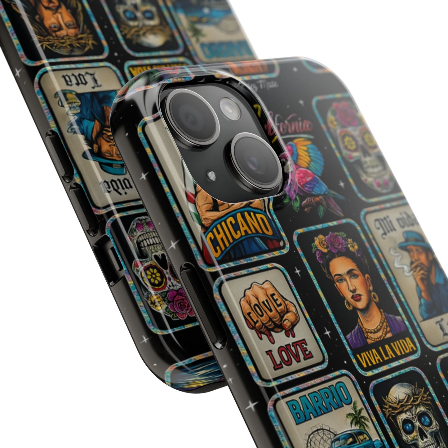 Los Angelez Made x Chicano Vintage Stickers Tough Phone Case