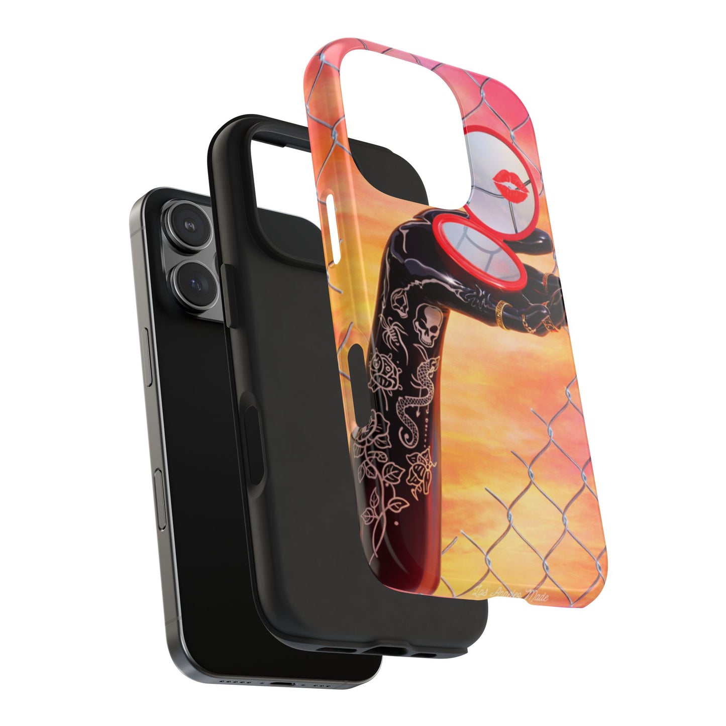 Los Angelez Made x Compact Kiss Tough Phone Case