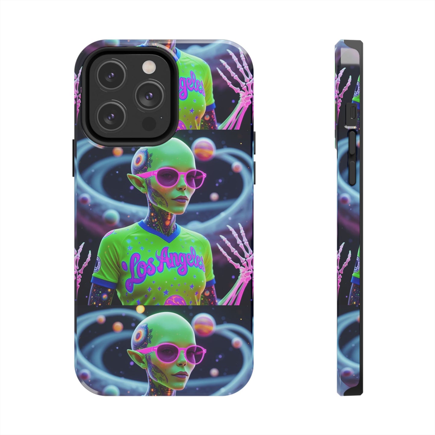 Los Angelez Made x Neon Alien Tough Phone Case