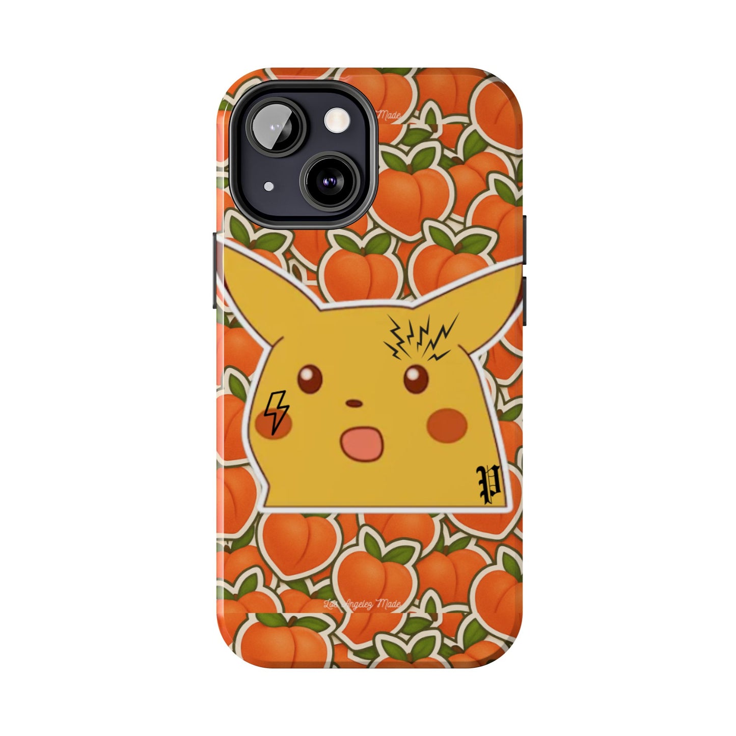Los Angelez Made x Shocked Pika Peach Tough Phone Case