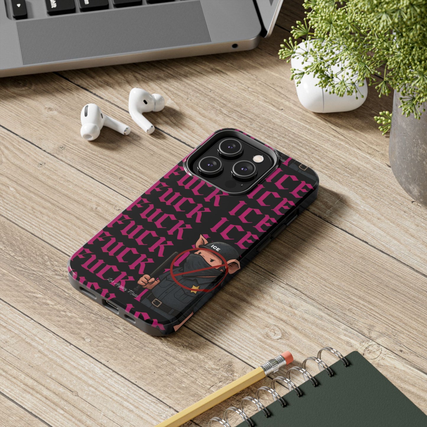 Los Angelez Made x F*ck ICE Tough Phone Case