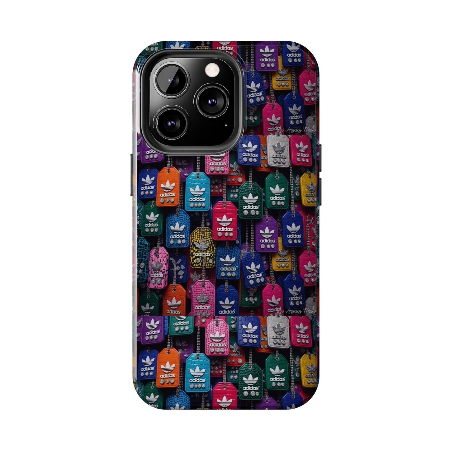 Los Angelez Made x Adidas Leather Tags Tough Phone Case