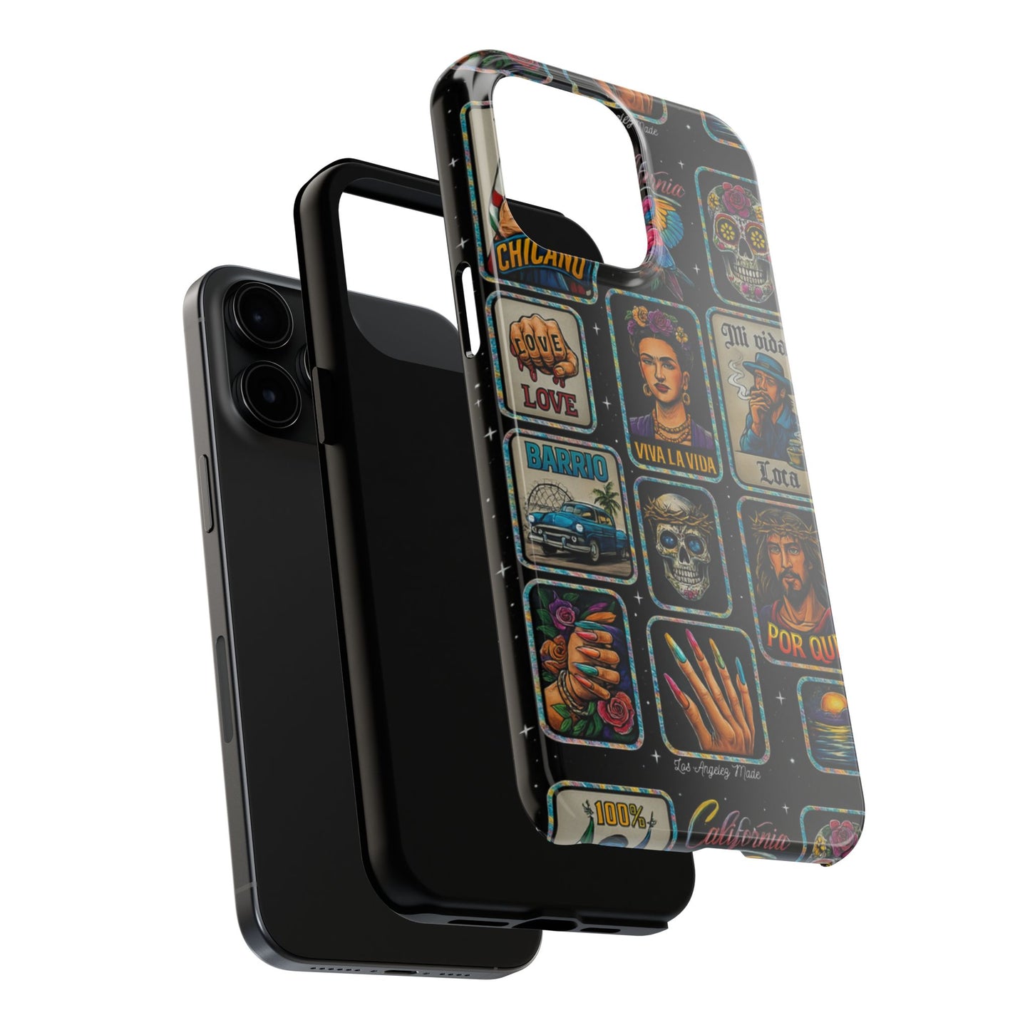 Los Angelez Made x Chicano Vintage Stickers Tough Phone Case