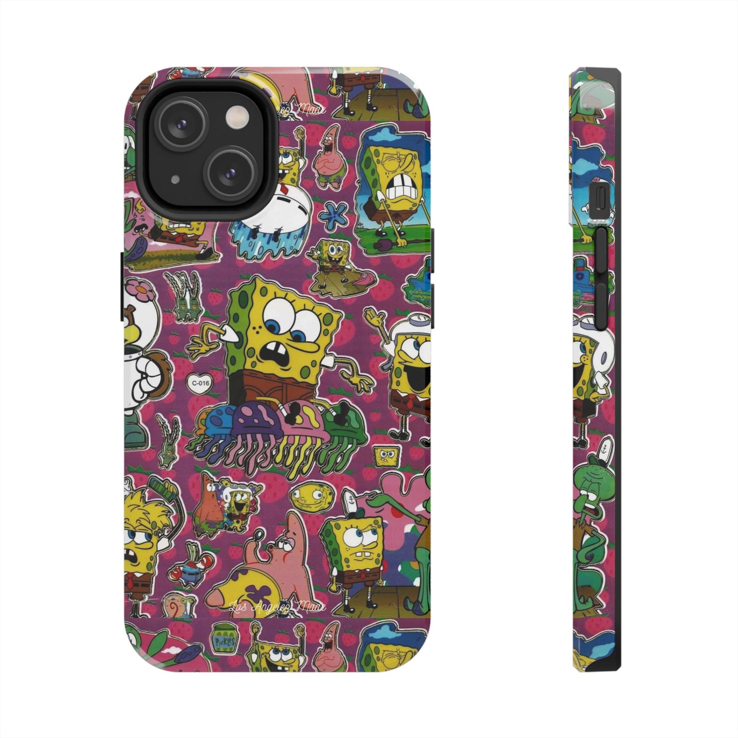 Los Angelez Made x SpongeBob Sticker Sheet Tough Phone Case