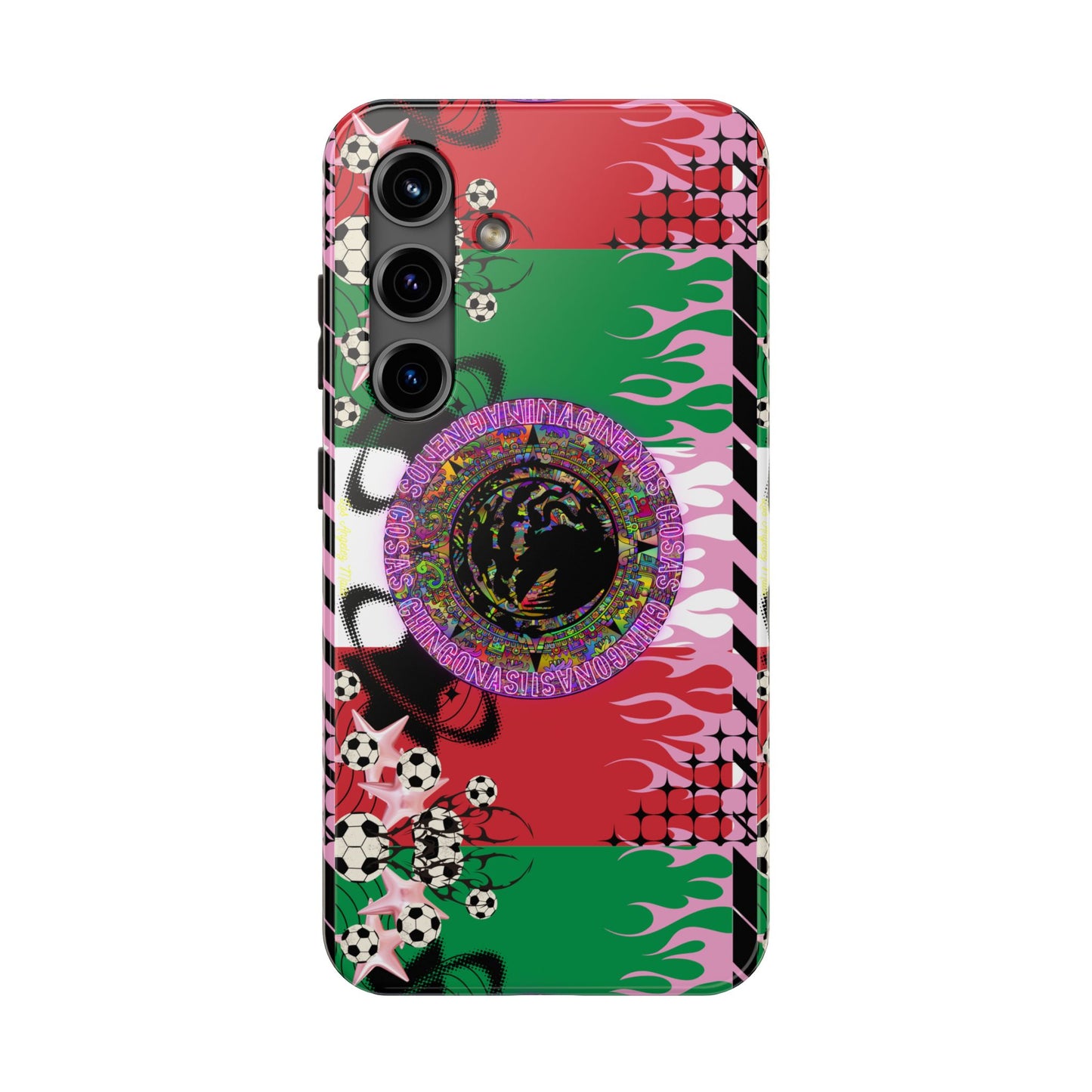 Los Angelez Made x Mexican Flag Tough Phone Case