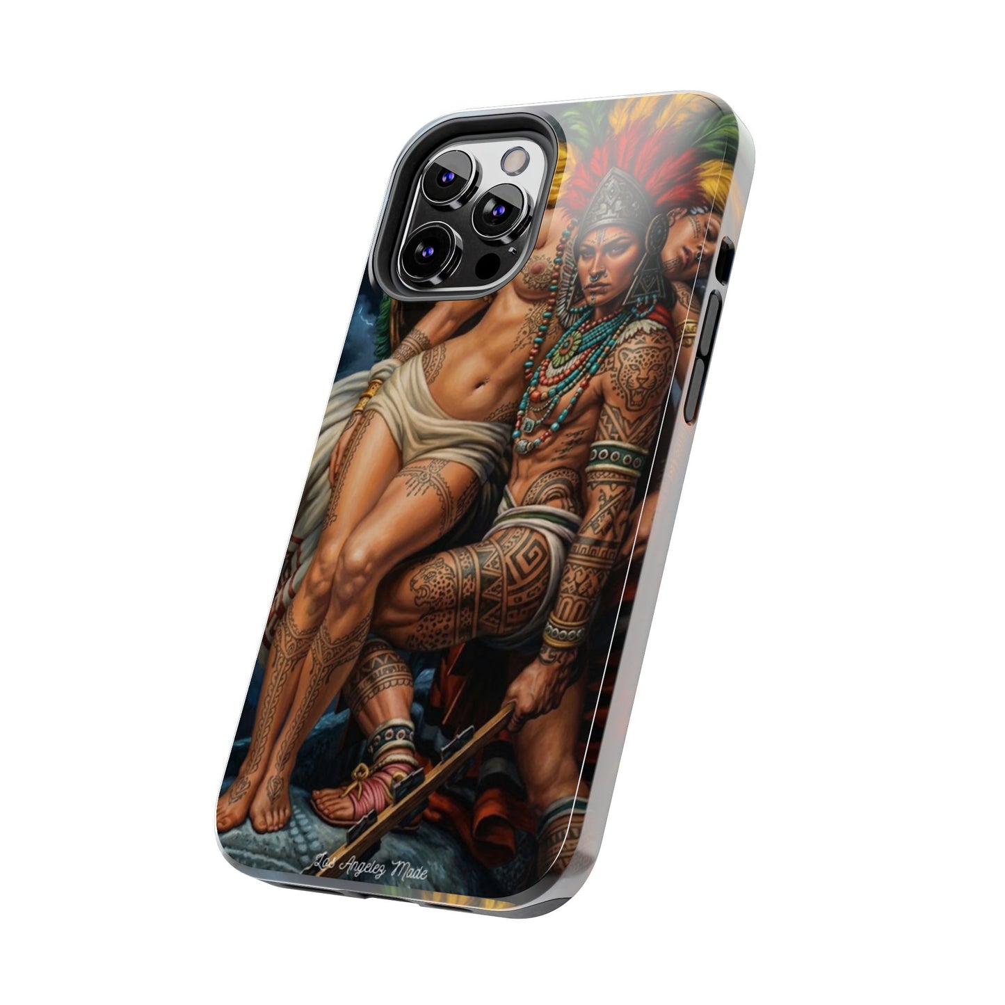 Los Angelez Made x Aztec Lesbian Pride Tough Phone Case