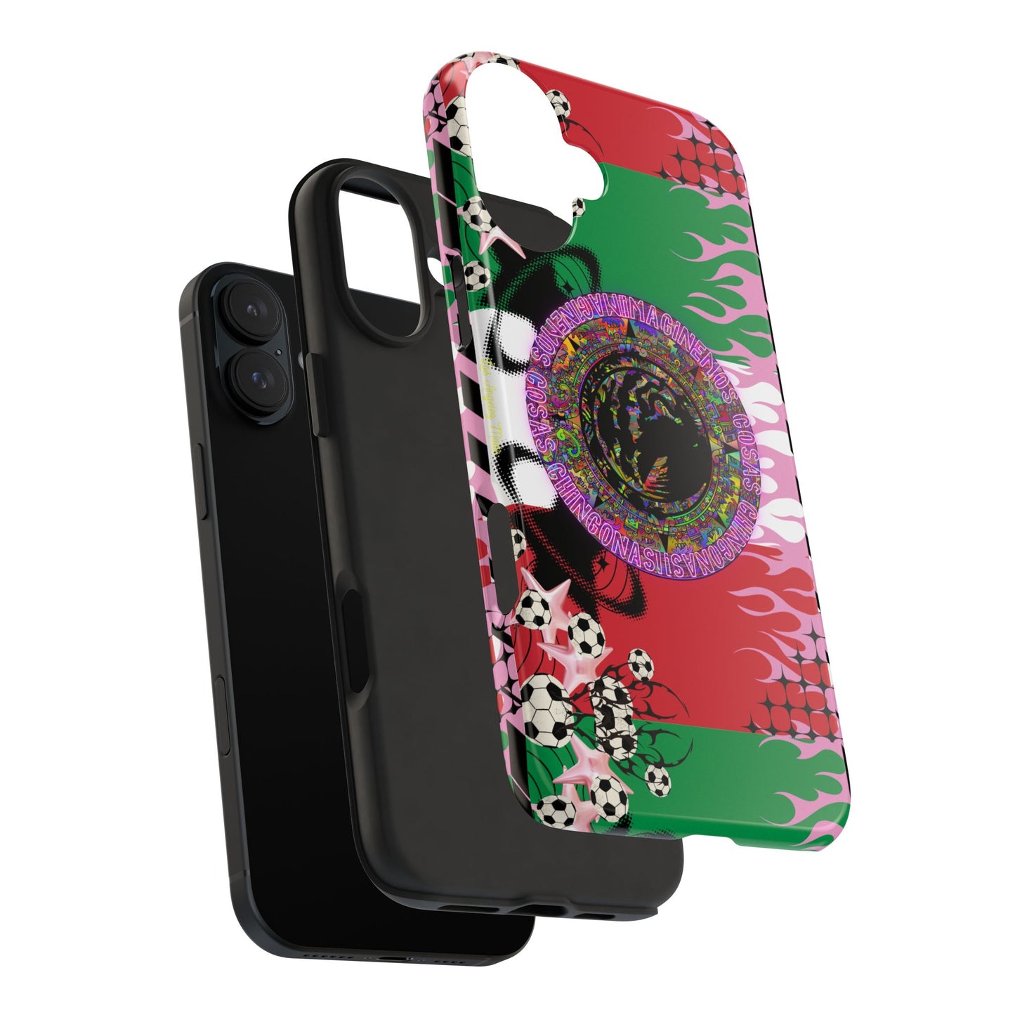 Los Angelez Made x Mexican Flag Tough Phone Case