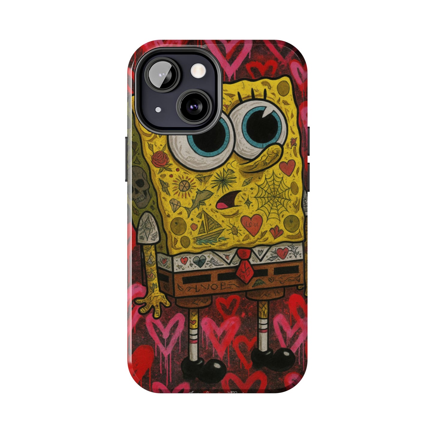 Los Angelez Made x Tatted Spongebob Tough Phone Case