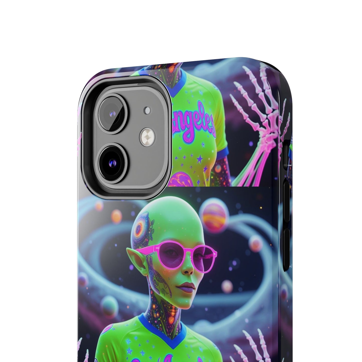 Los Angelez Made x Neon Alien Tough Phone Case