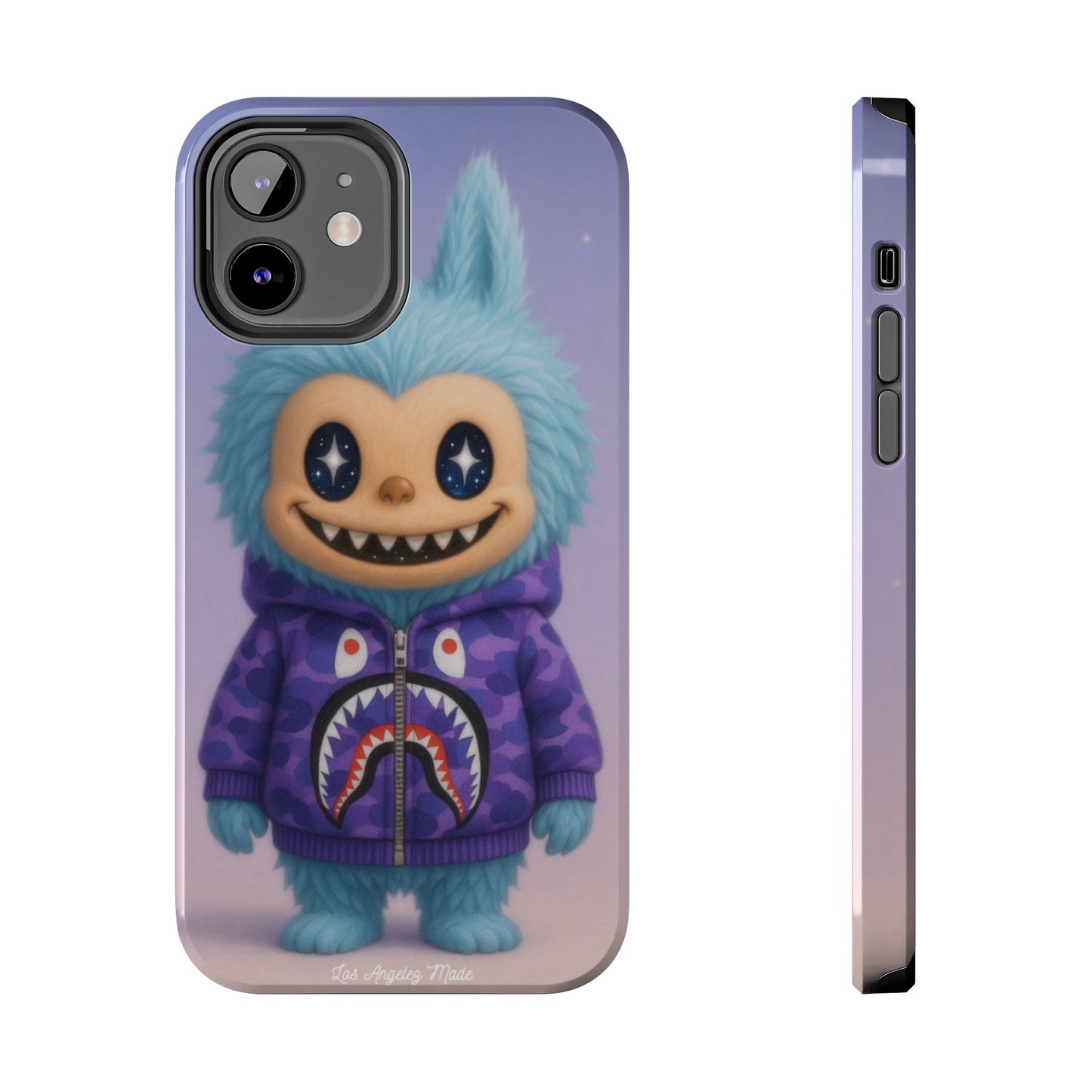 Los Angelez Made x Labubu BAPE Hoodie Tough Phone Case
