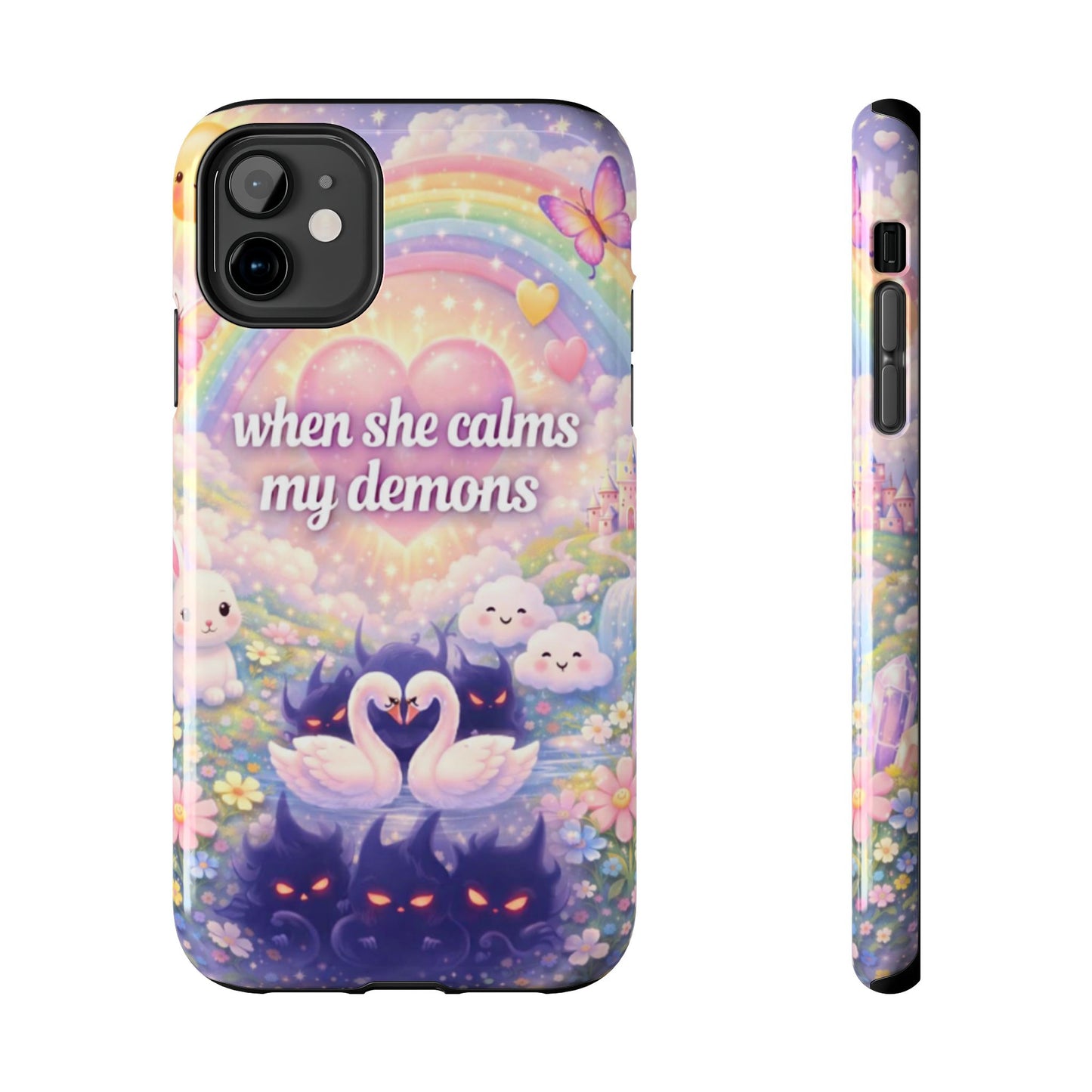 Los Angelez Made x ''When She Calms My Demons'' Tough Phone Case