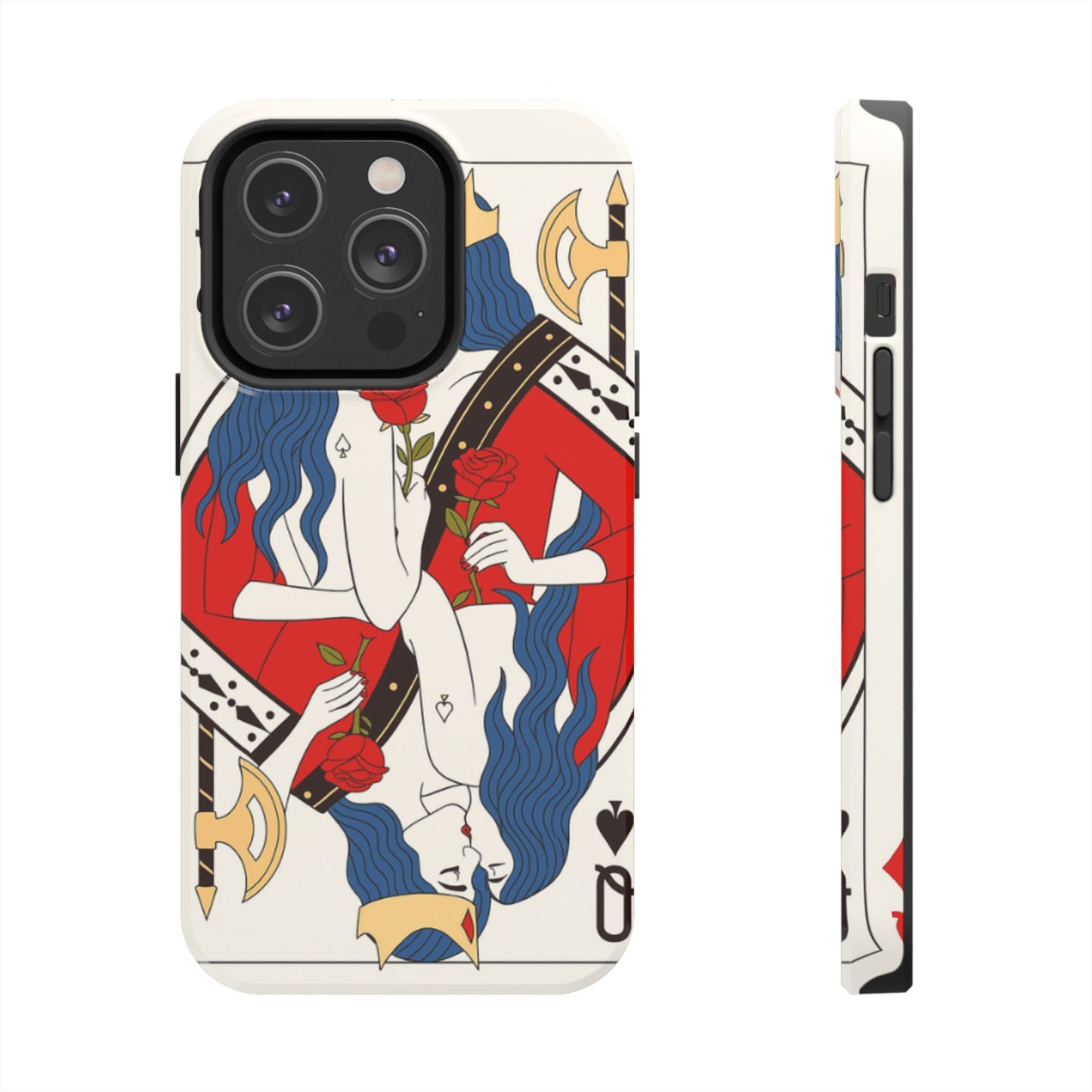 Los Angelez Made x Two Queens Card Tough Phone Case
