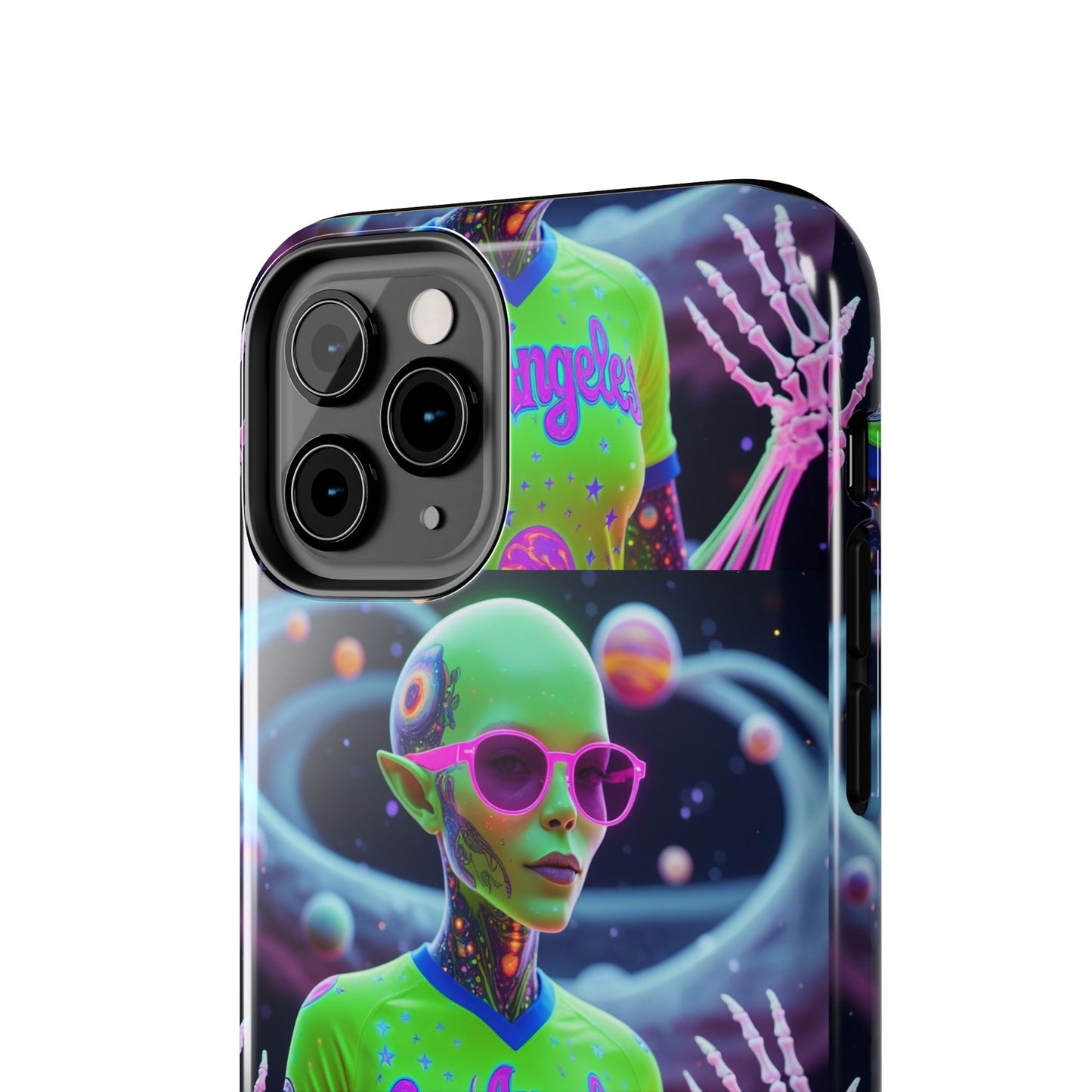 Los Angelez Made x Neon Alien Tough Phone Case