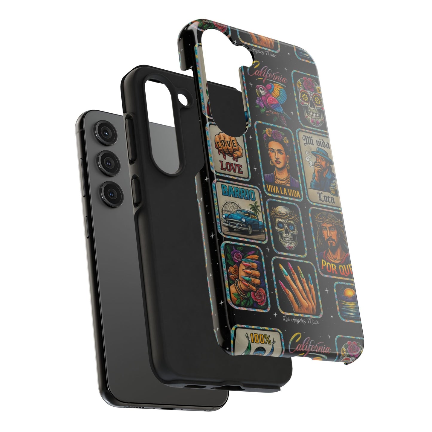 Los Angelez Made x Chicano Vintage Stickers Tough Phone Case