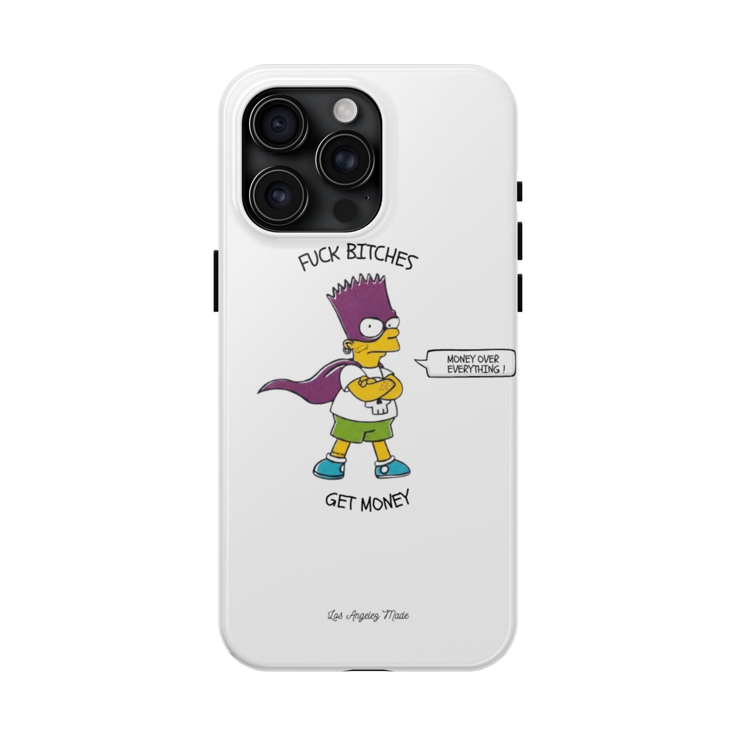 Los Angelez Made x Bart Get Money Tough Phone Case