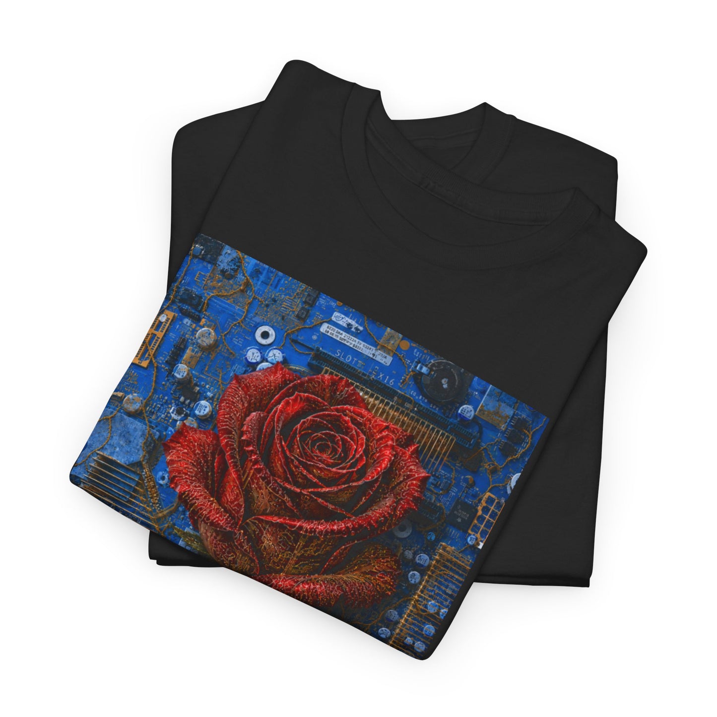 Los Angelez Made x Wired Bloom Unisex Heavy Cotton T-Shirt