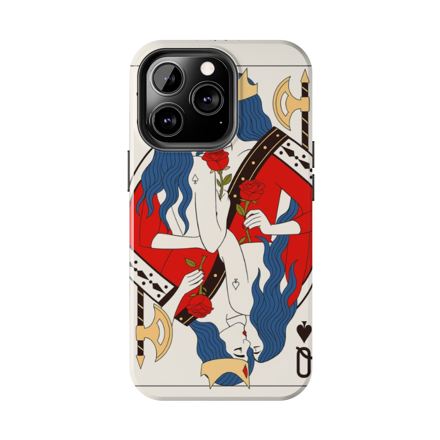Los Angelez Made x Two Queens Card Tough Phone Case