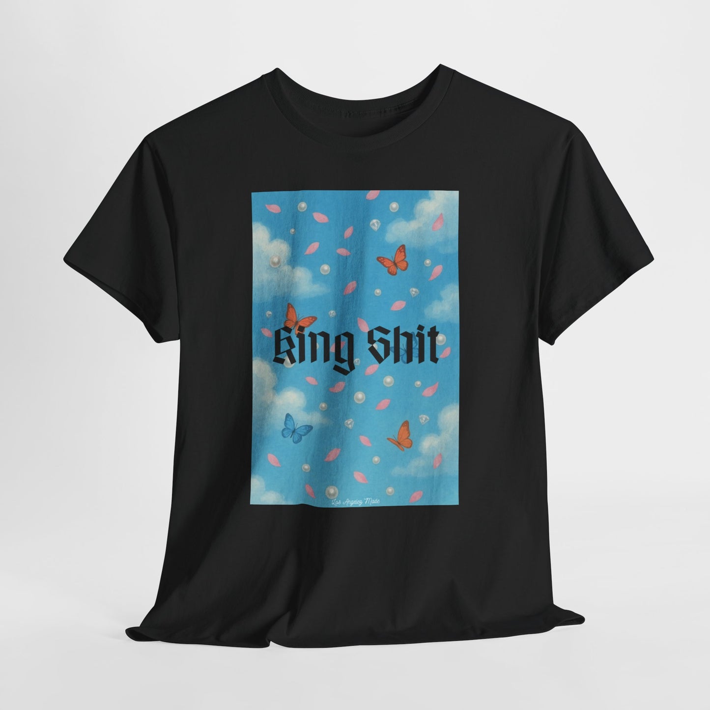 Los Angelez Made x King Shit Unisex Heavy Cotton T-Shirt