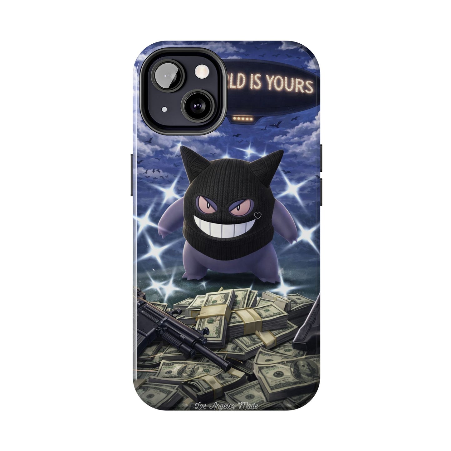 Los Angelez Made x Gen gar 'The World Is Yours' Tough Phone Case