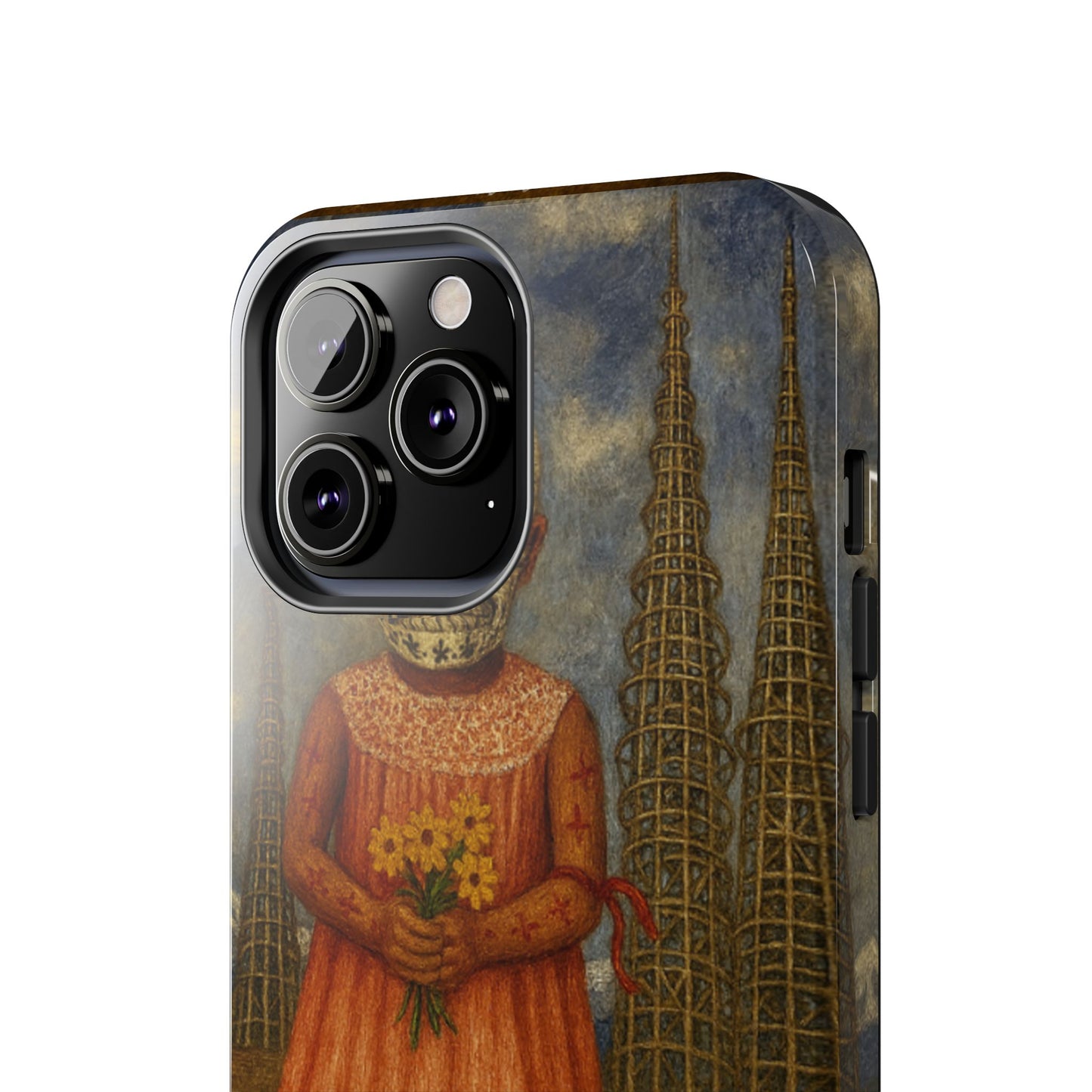 Los Angelez Made x Girl With Death Mask Tough Phone Case