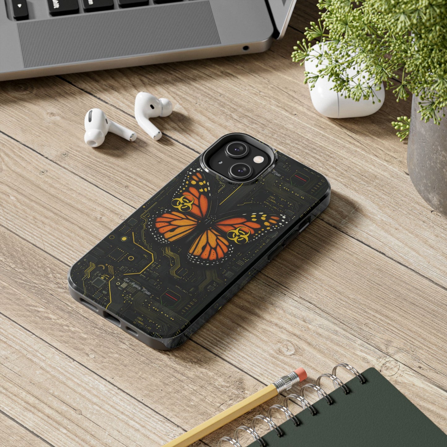 Los Angelez Made x Cyber Butterfly Tough Phone Case