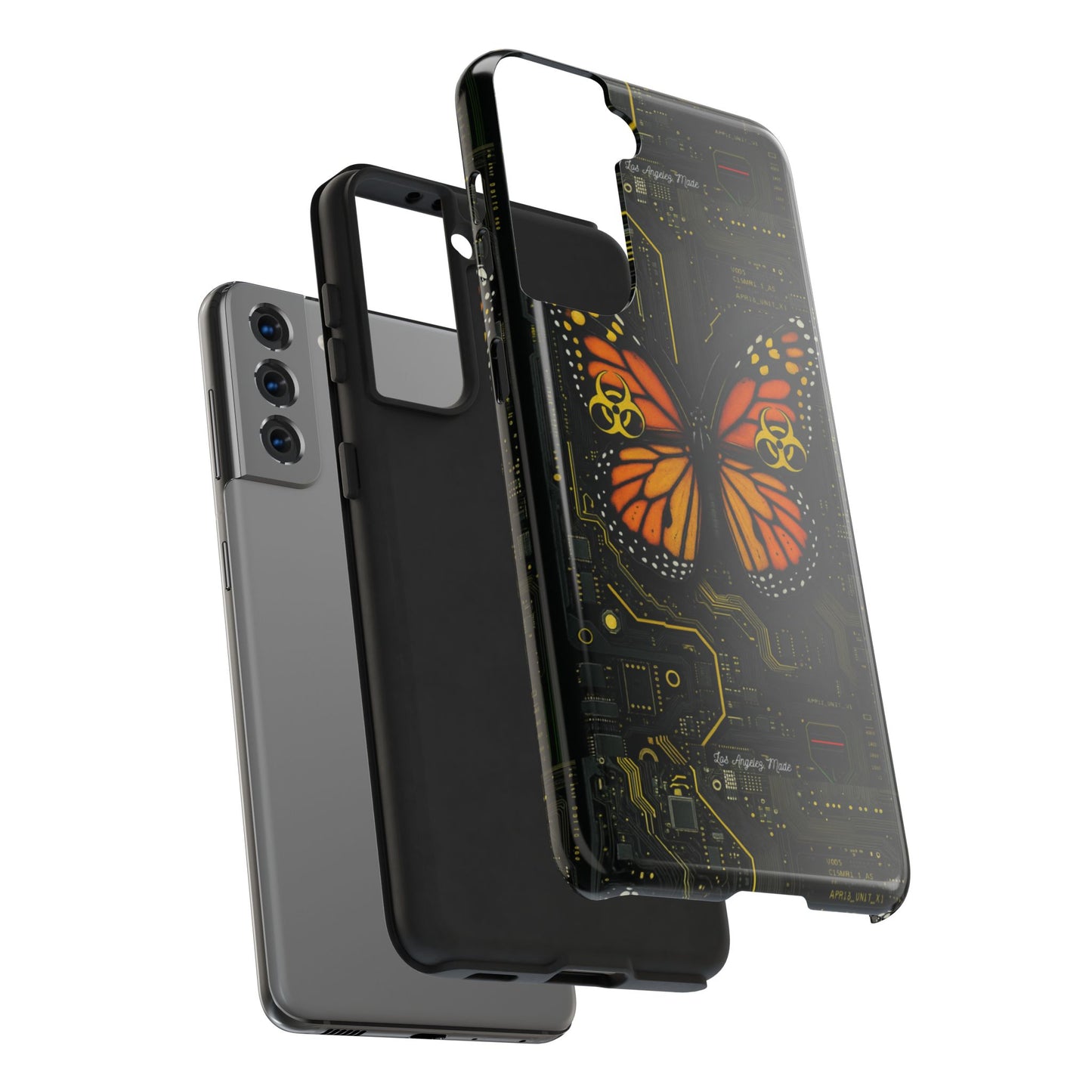 Los Angelez Made x Cyber Butterfly Tough Phone Case