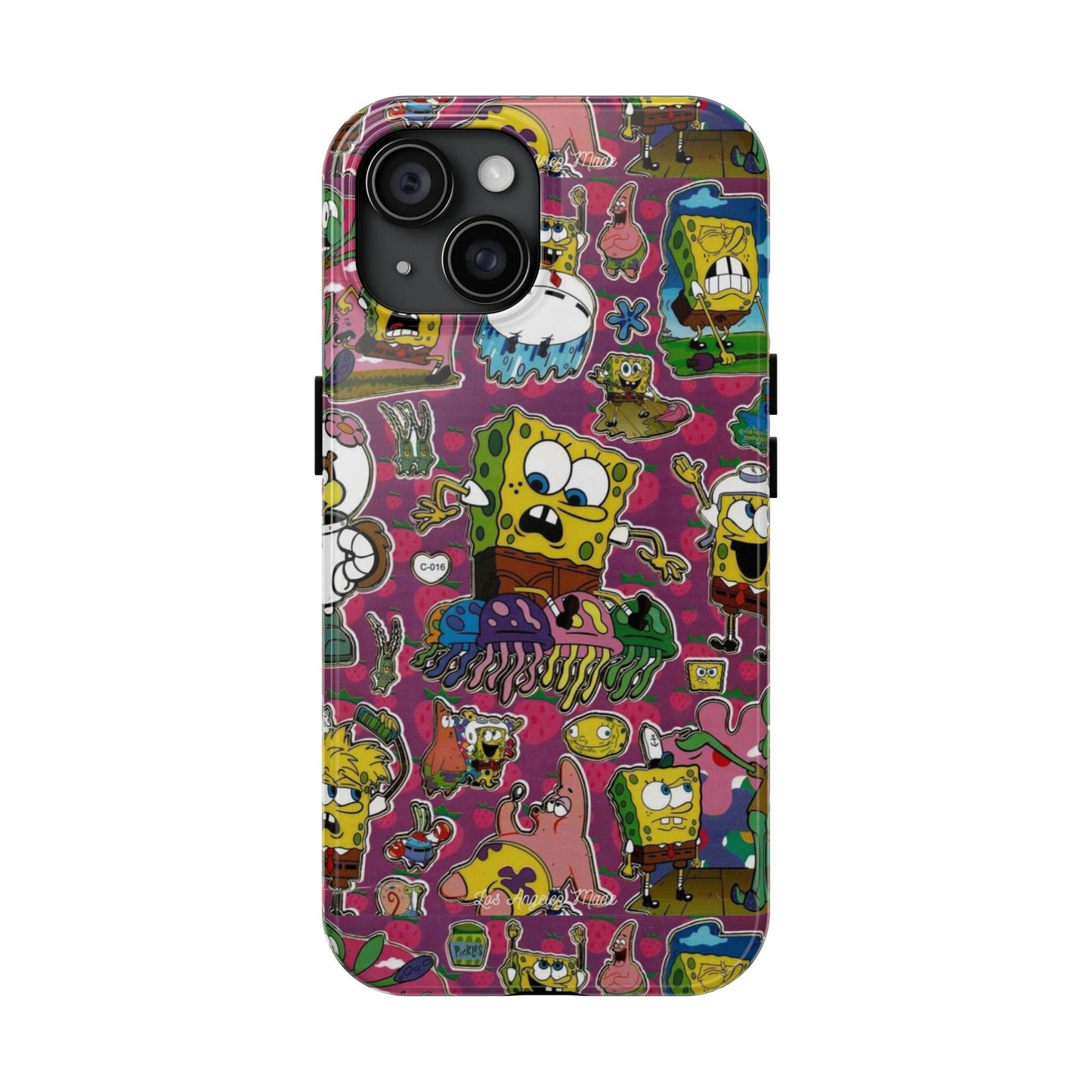 Los Angelez Made x SpongeBob Sticker Sheet Tough Phone Case