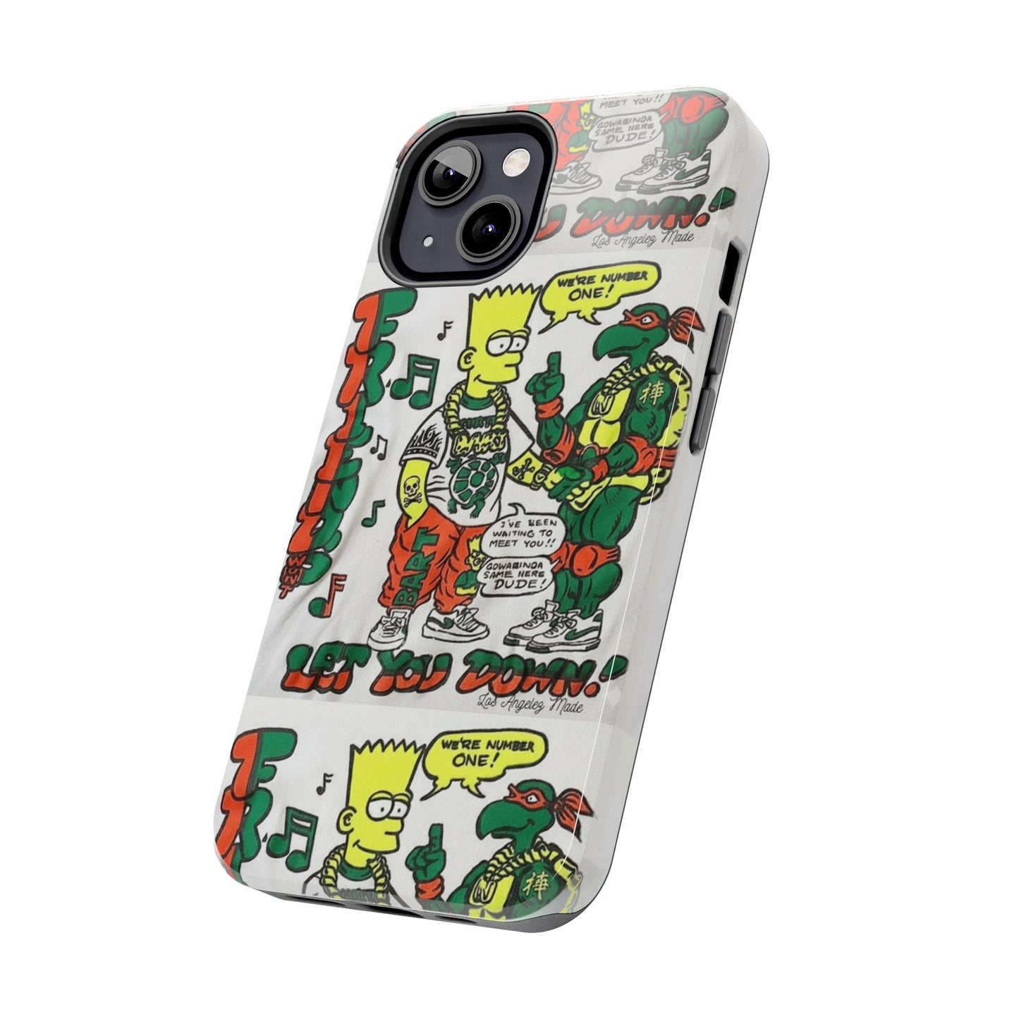 Los Angelez Made x Bart & TMNT Tough Phone Case