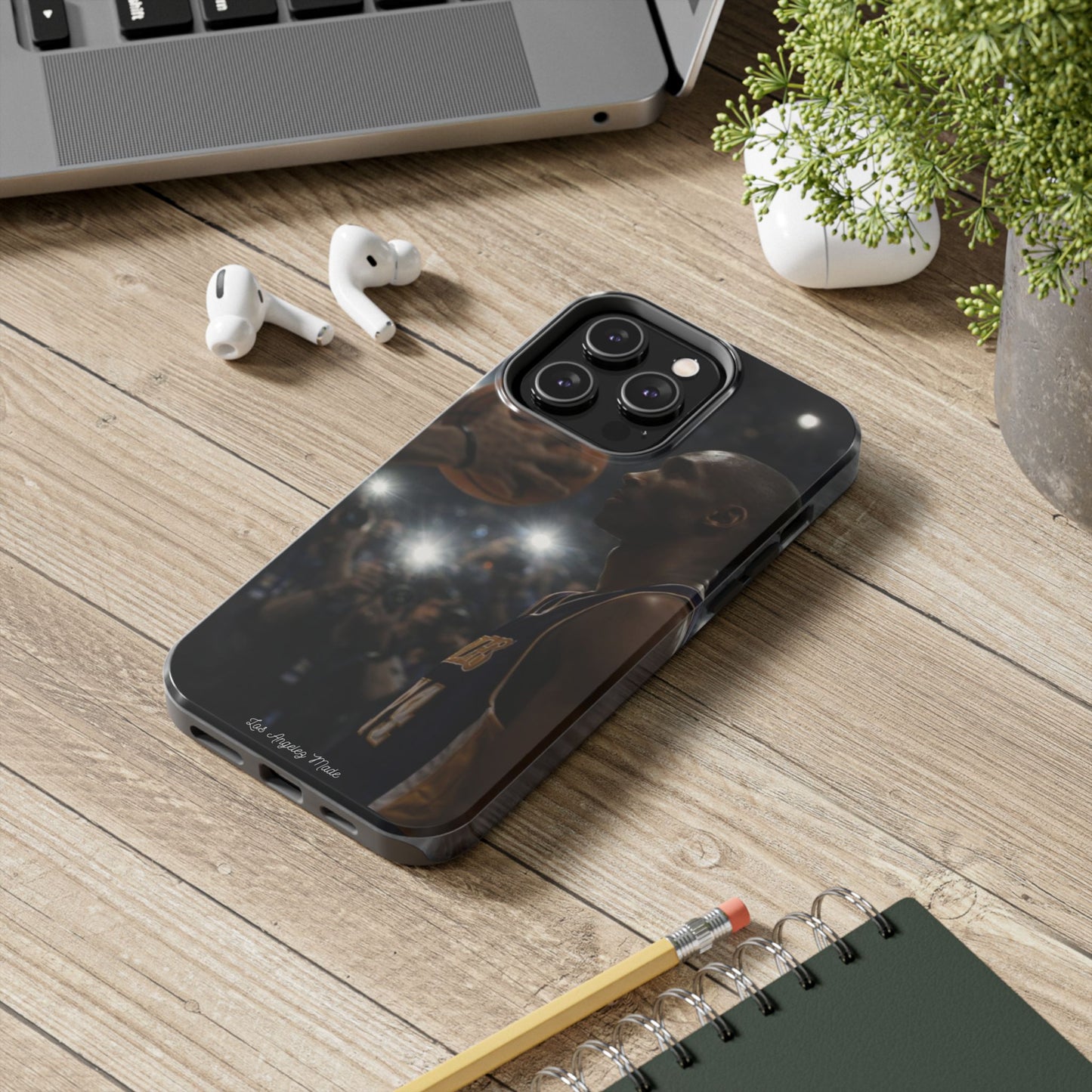 Los Angelez Made x Kobe Focused On Greatness Tough Phone Case