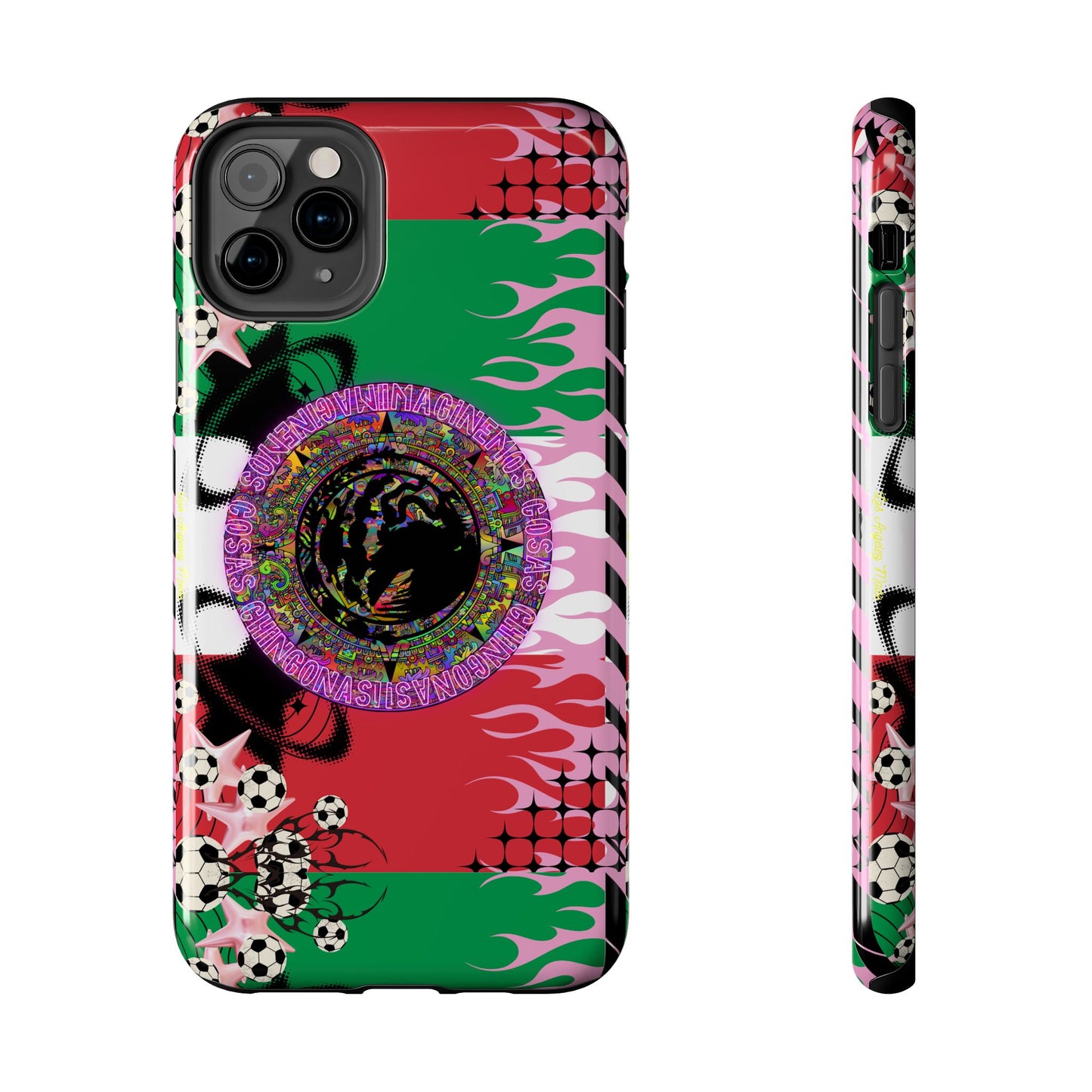 Los Angelez Made x Mexican Flag Tough Phone Case