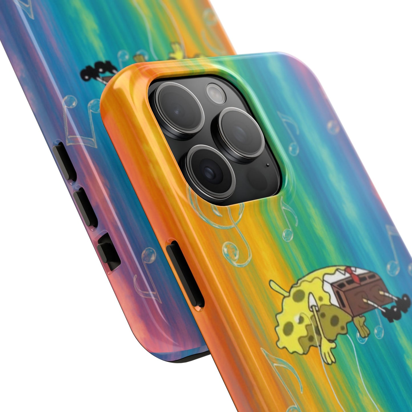 Los Angelez Made x Spongebob Music Is Life Tough Phone Case