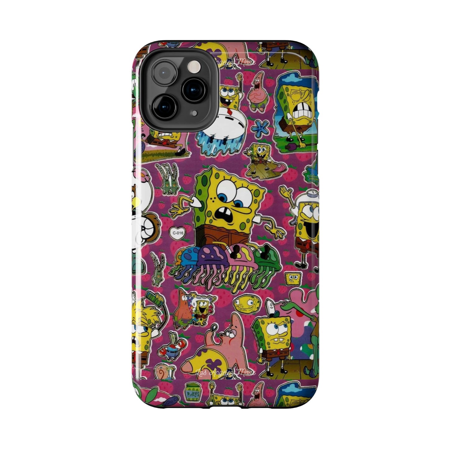 Los Angelez Made x SpongeBob Sticker Sheet Tough Phone Case