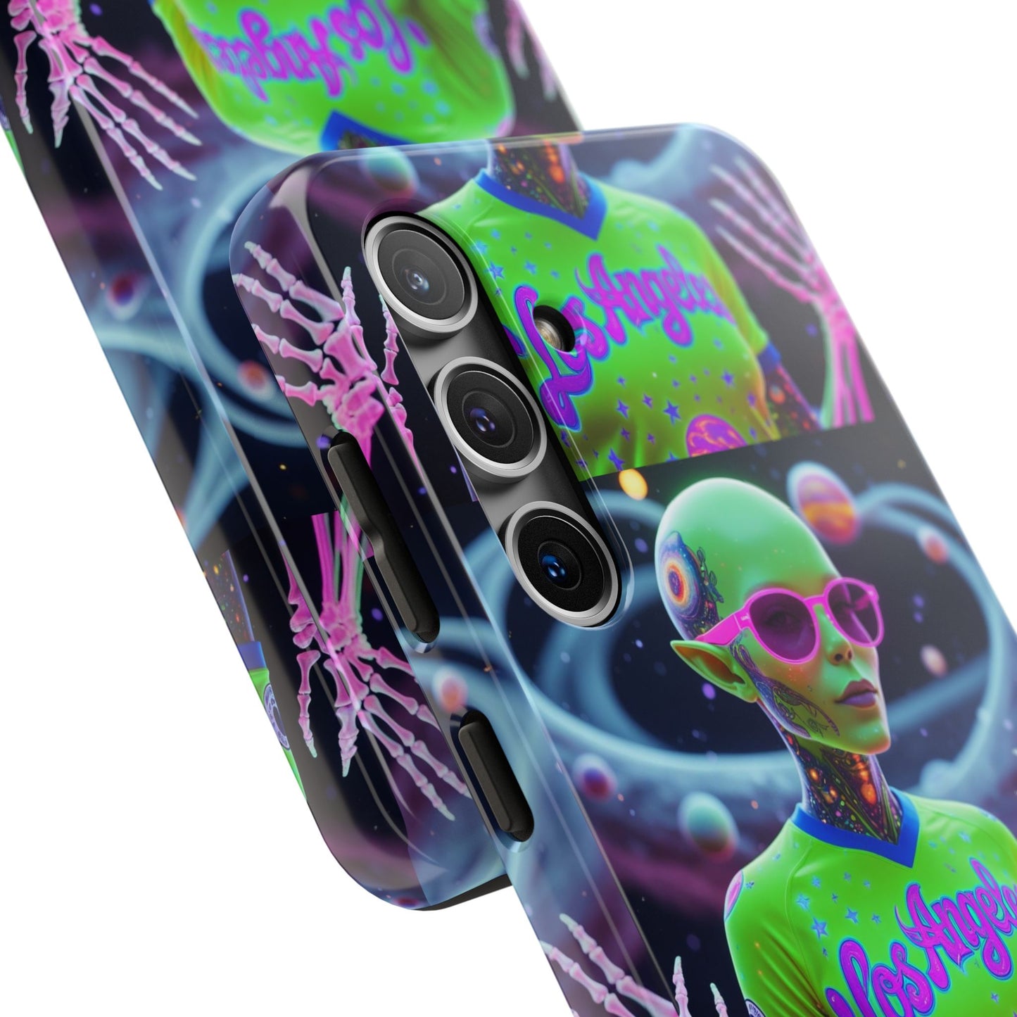 Los Angelez Made x Neon Alien Tough Phone Case