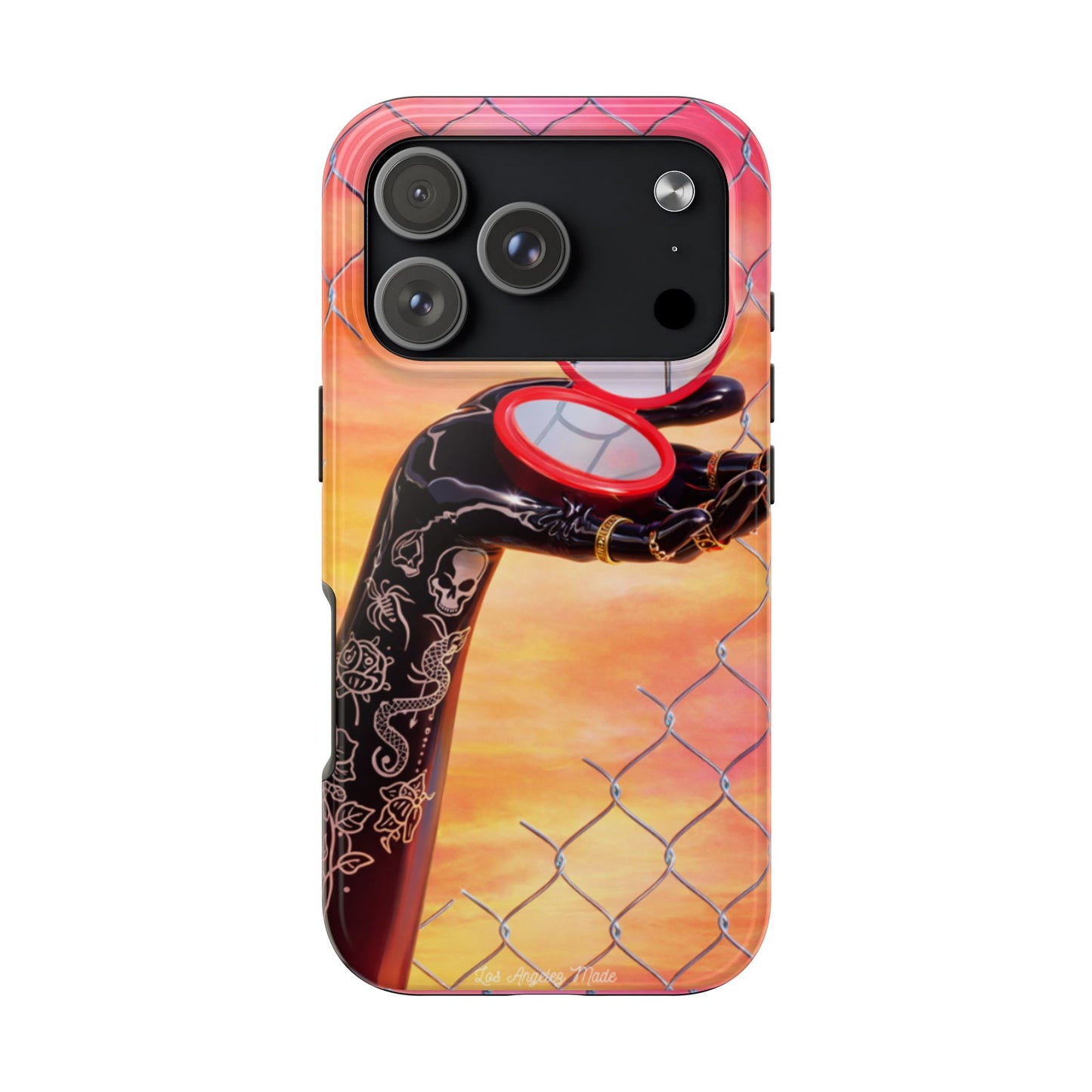 Los Angelez Made x Compact Kiss Tough Phone Case
