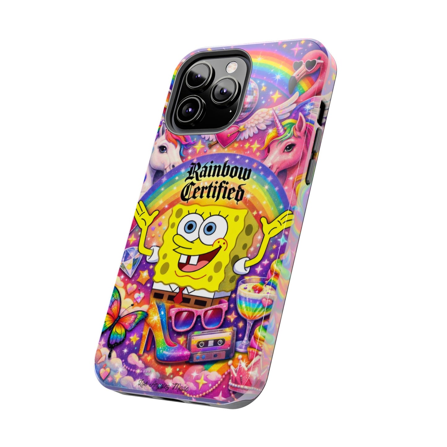 Los Angelez Made x Gay SpongeBob ''Rainbow Certified'' Tough Phone Case