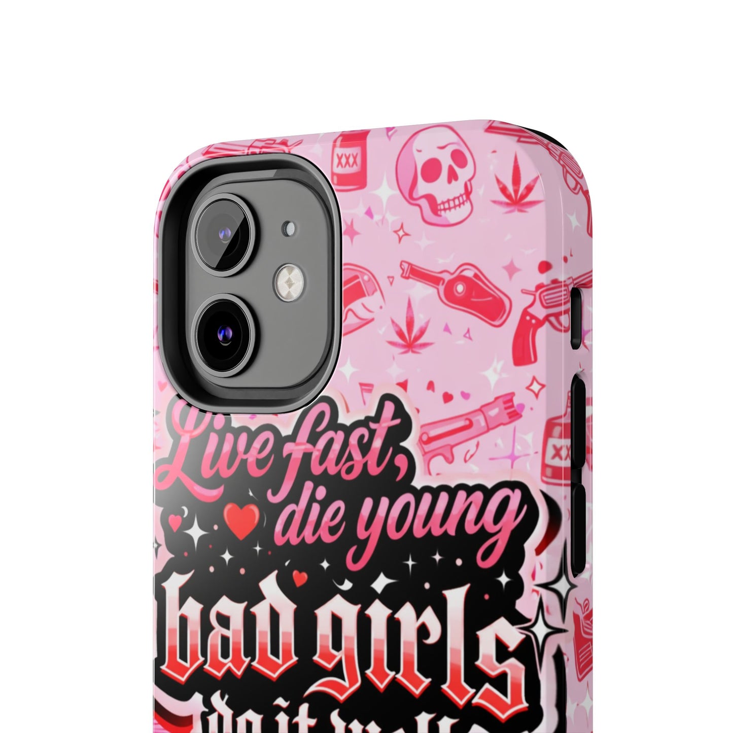 Los Angelez Made x "Live Fast, Die Young'' Tough Phone Case