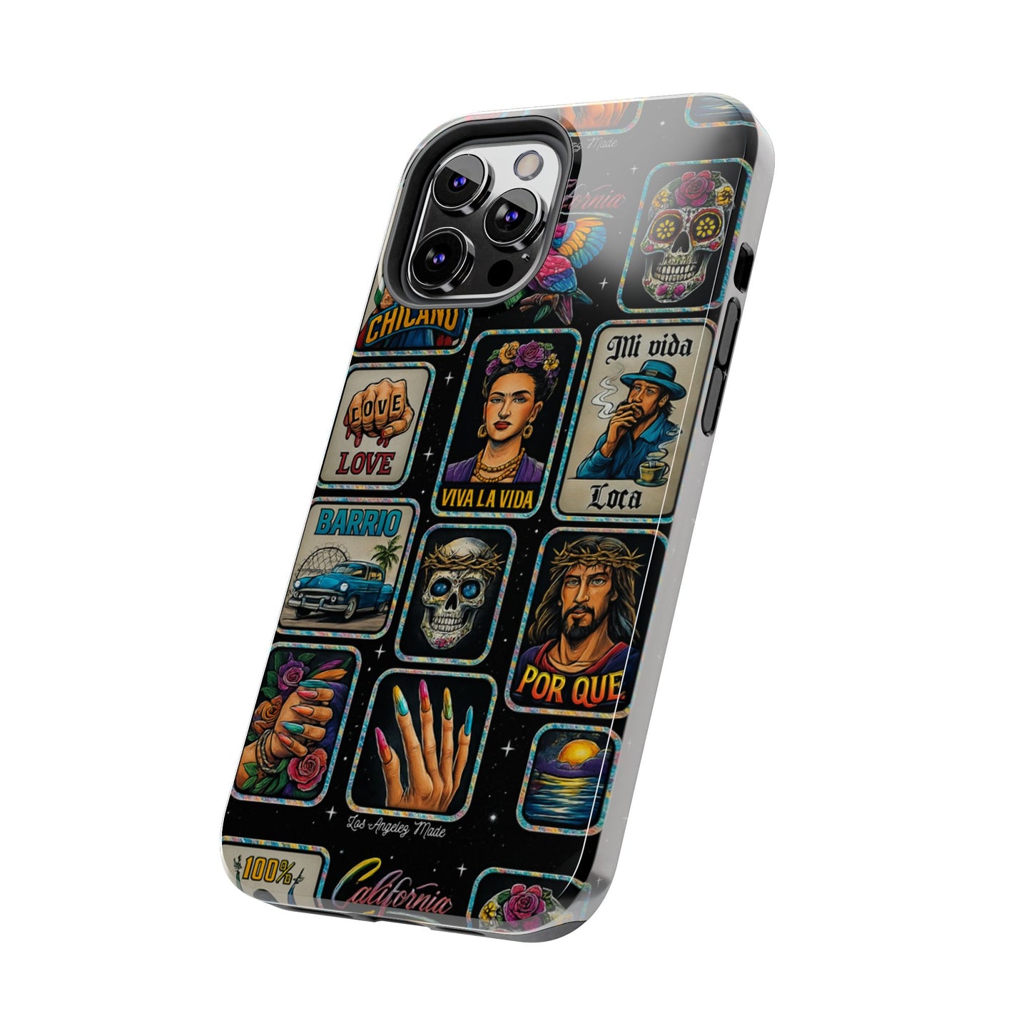 Los Angelez Made x Chicano Vintage Stickers Tough Phone Case