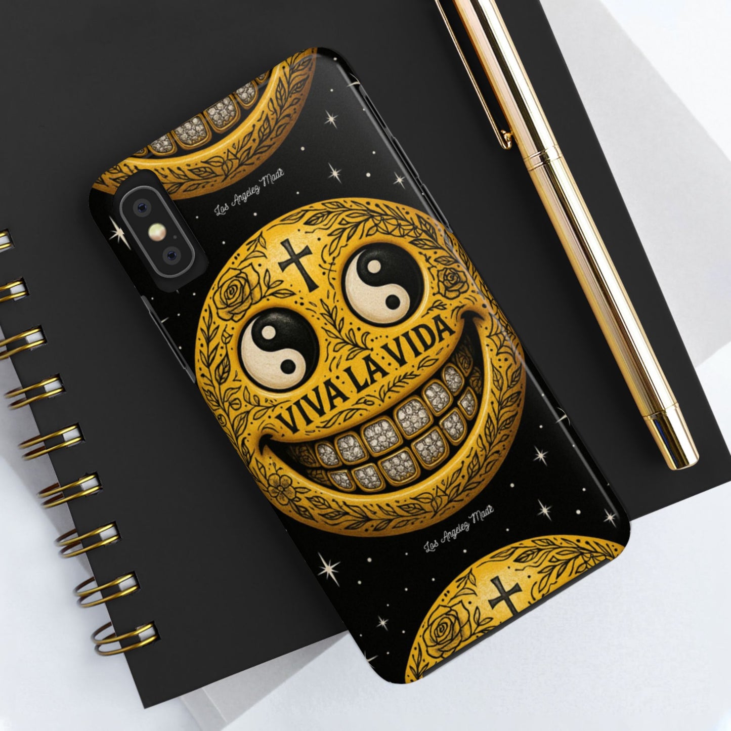Los Angelez Made x Tattooed Smiley Face Tough Phone Case