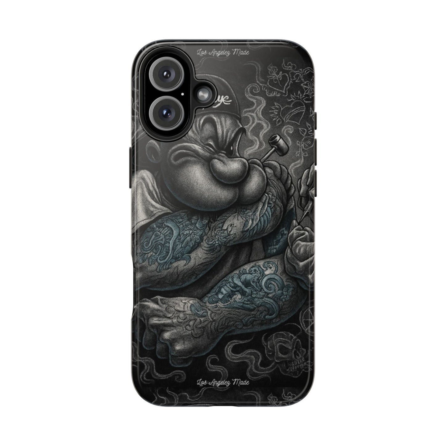 Los Angelez Made x Popeye Getting Tatted Tough Phone Case