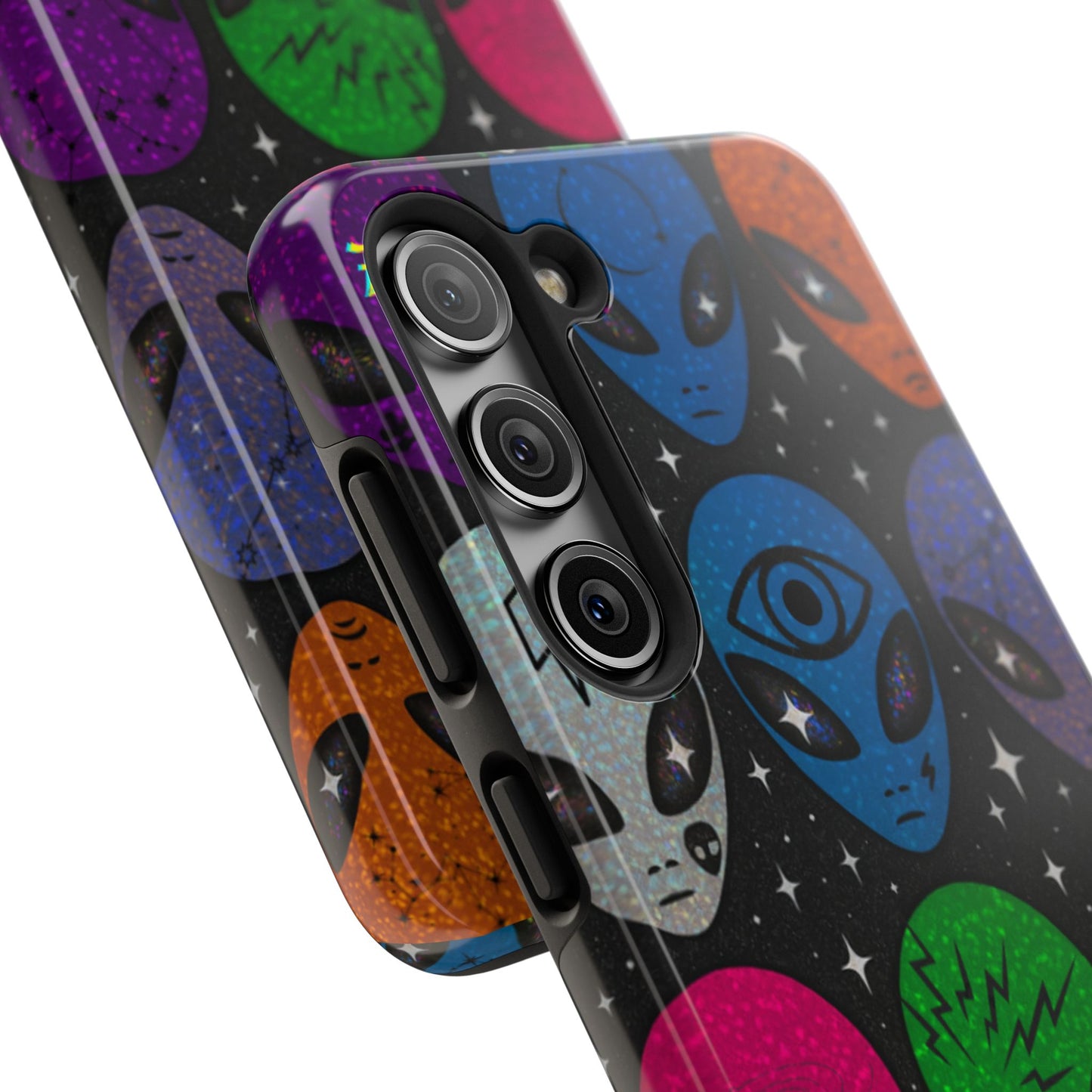 Los Angelez Made x Y2K Alien Sticker Sheet Tough Phone Case
