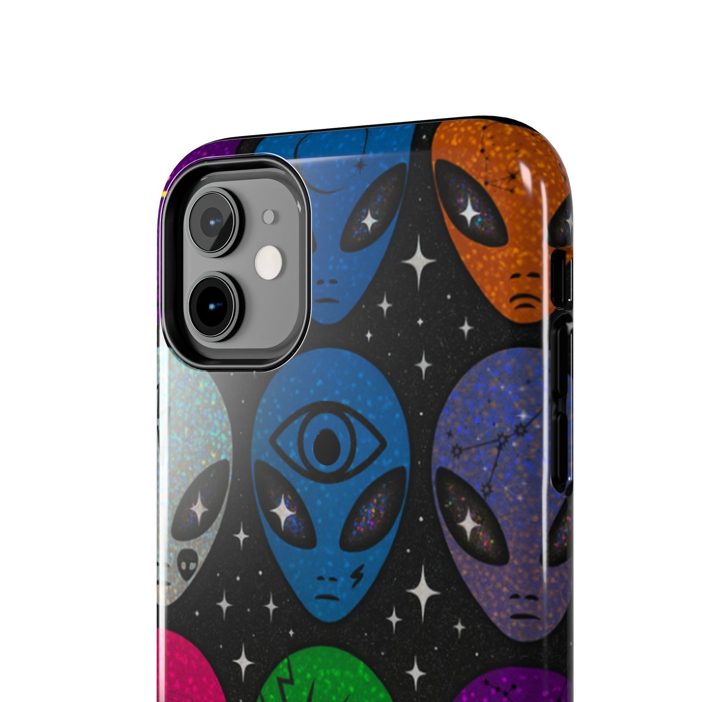 Los Angelez Made x Y2K Alien Sticker Sheet Tough Phone Case