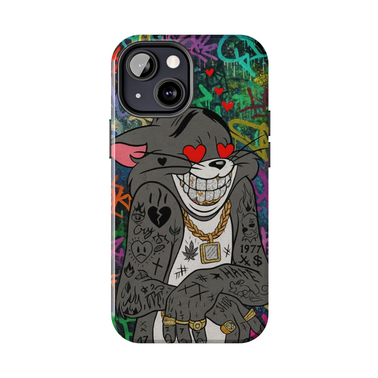 Los Angelez Made x Tom In Love Tough Phone Case