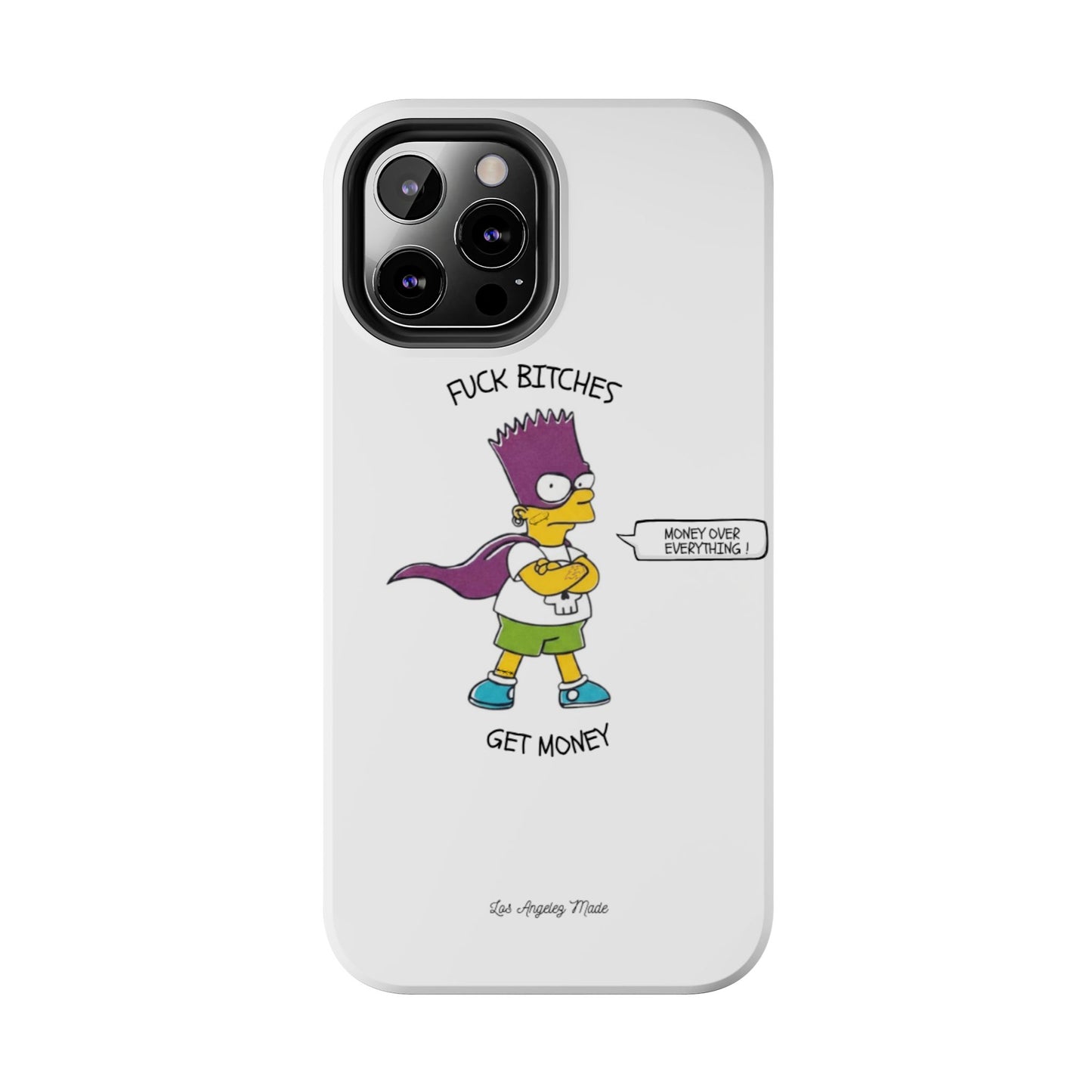 Los Angelez Made x Bart Get Money Tough Phone Case