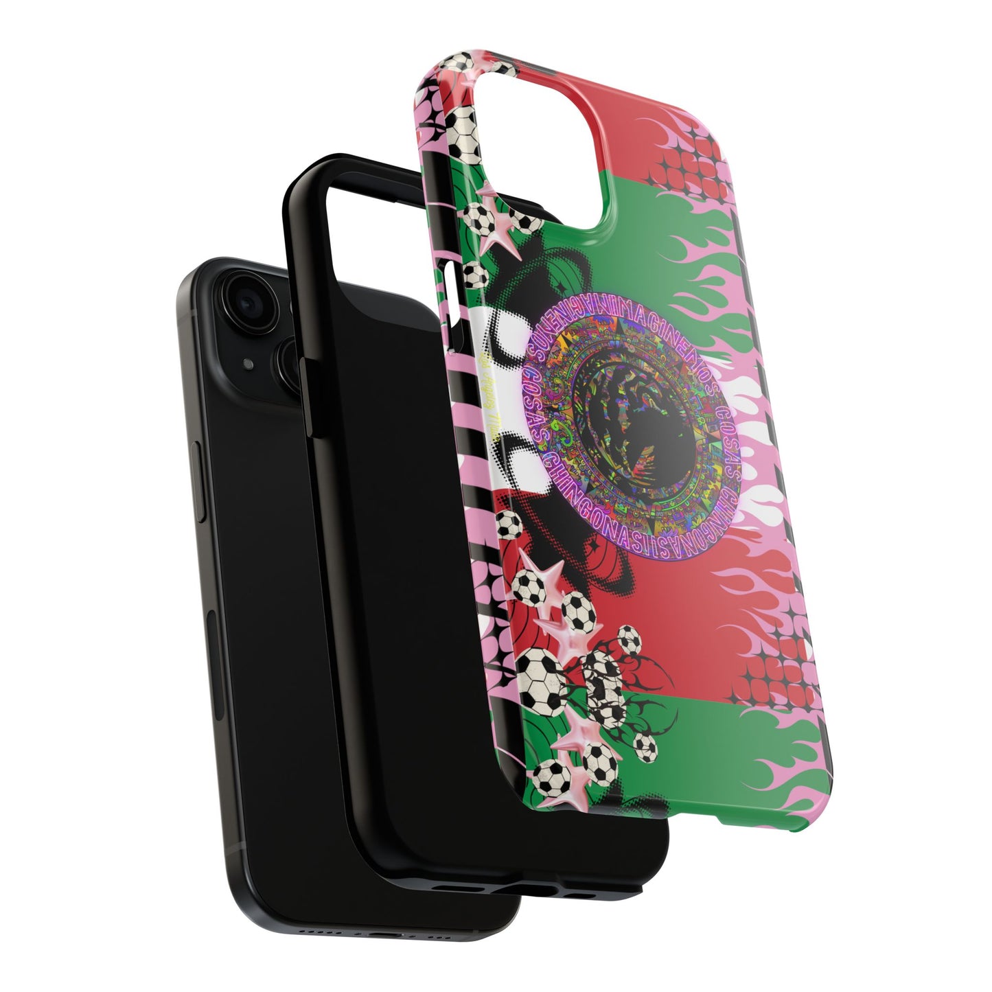 Los Angelez Made x Mexican Flag Tough Phone Case