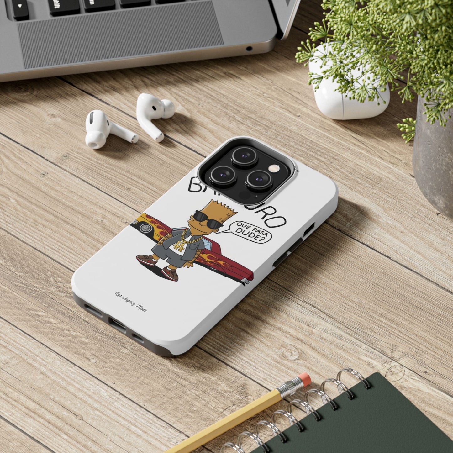 Los Angelez Made x Barturo "Que Pasa Dude?" Tough Phone Case