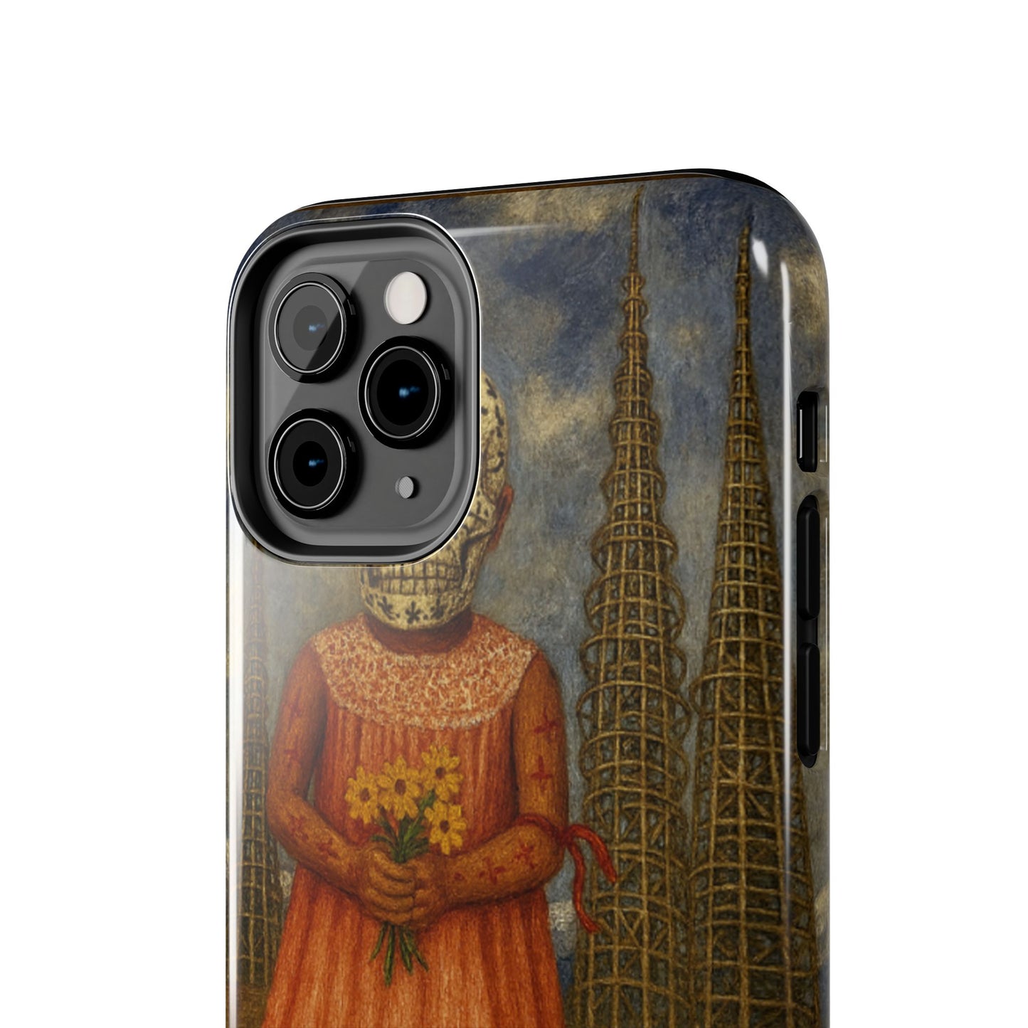 Los Angelez Made x Girl With Death Mask Tough Phone Case