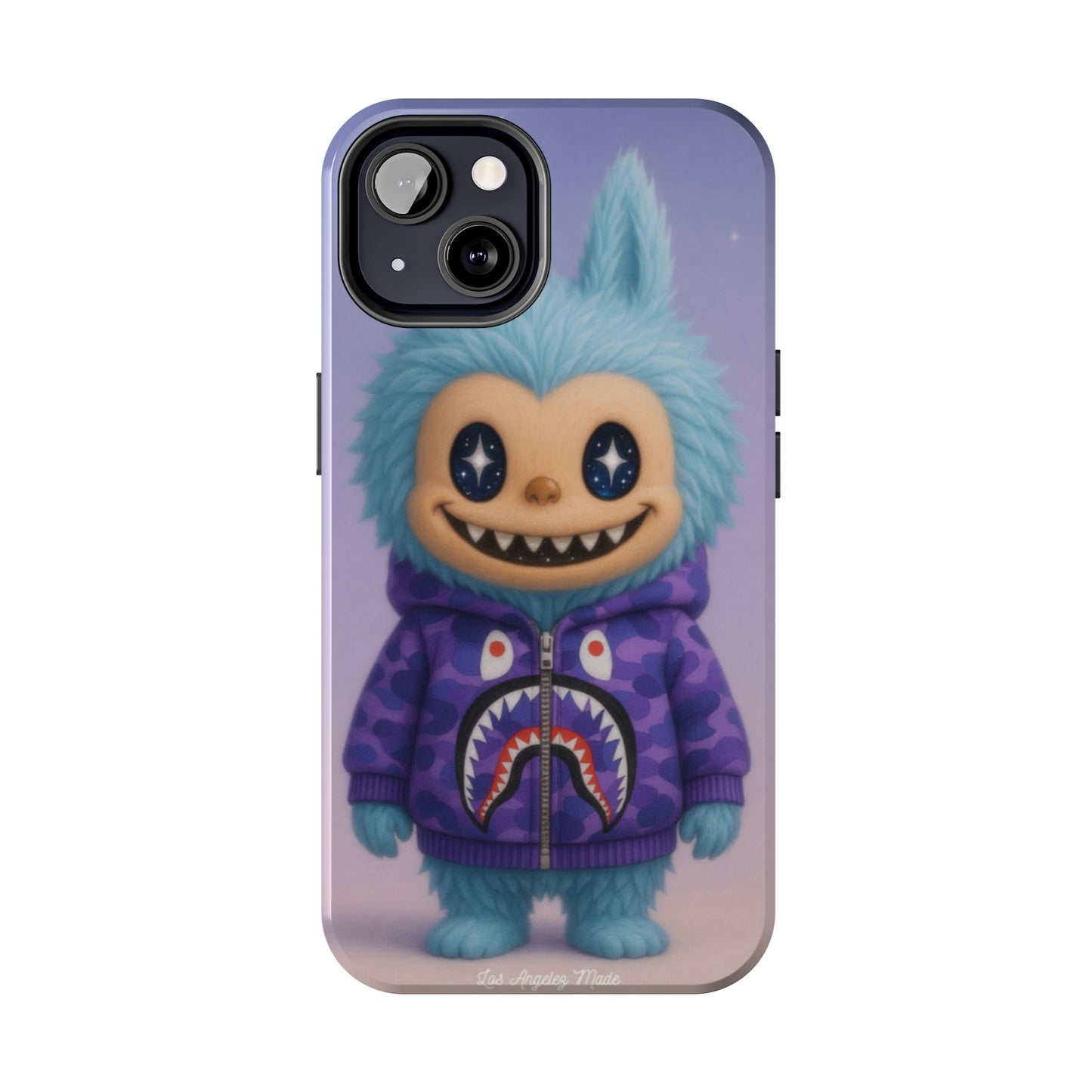 Los Angelez Made x Labubu BAPE Hoodie Tough Phone Case