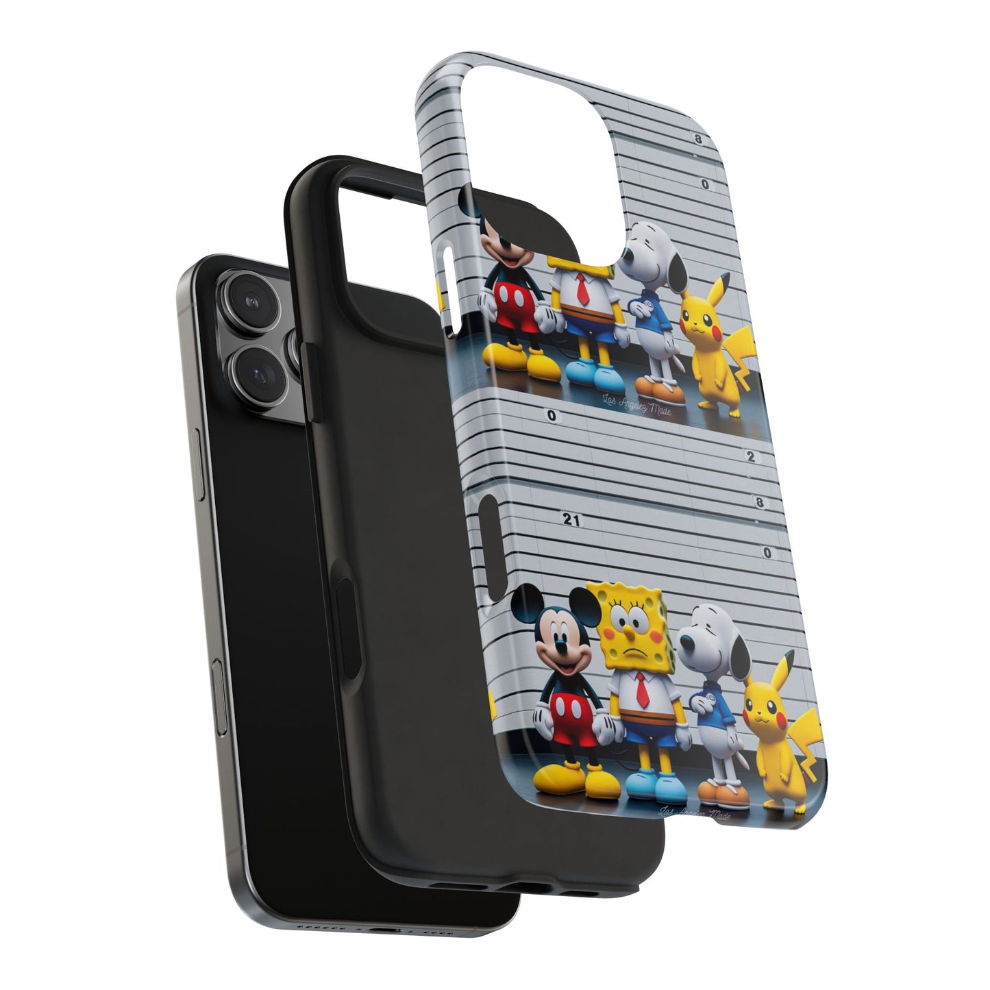 Los Angelez Made x Cartoon Police Line Up Tough Phone Case